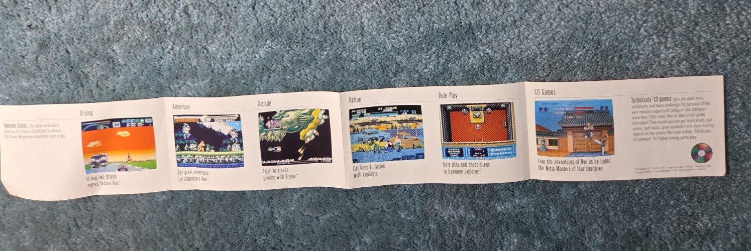 TurboGrafx-16 TurboStick NEC HES-STK-01 Controler With Box