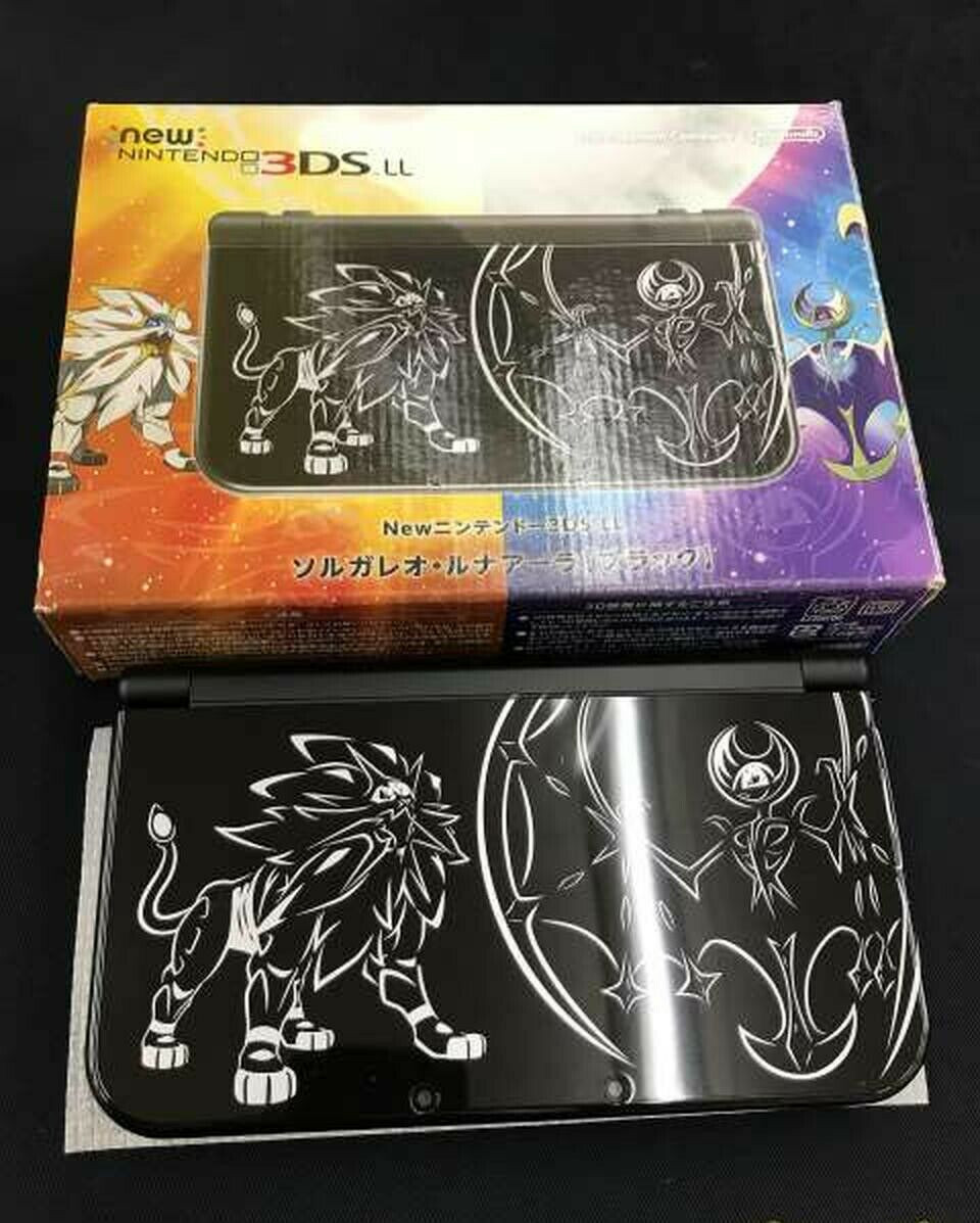 New NINTENDO 3DSLL Pokemon Solgaleo EDITION JPN IMPORT