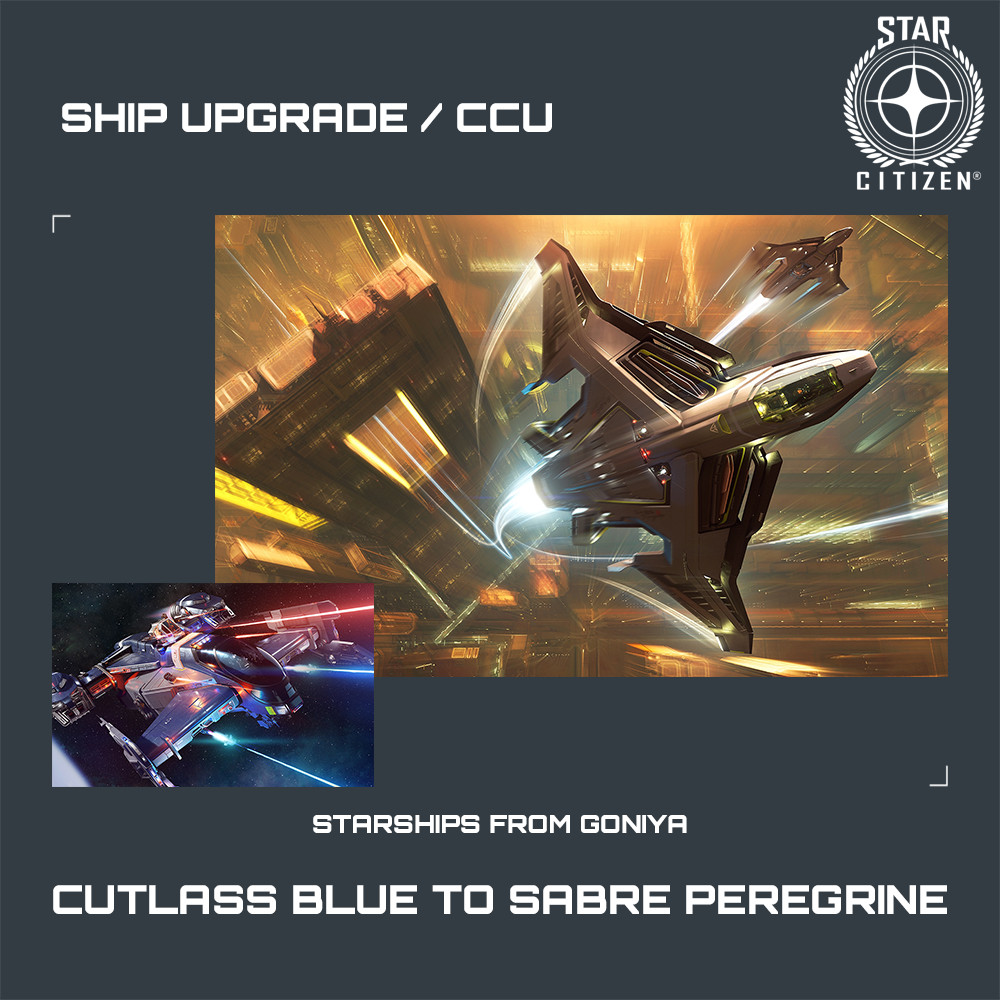 STAR CITIZEN – AEGIS SABRE PEREGRINE UPGRADE – (CCU)