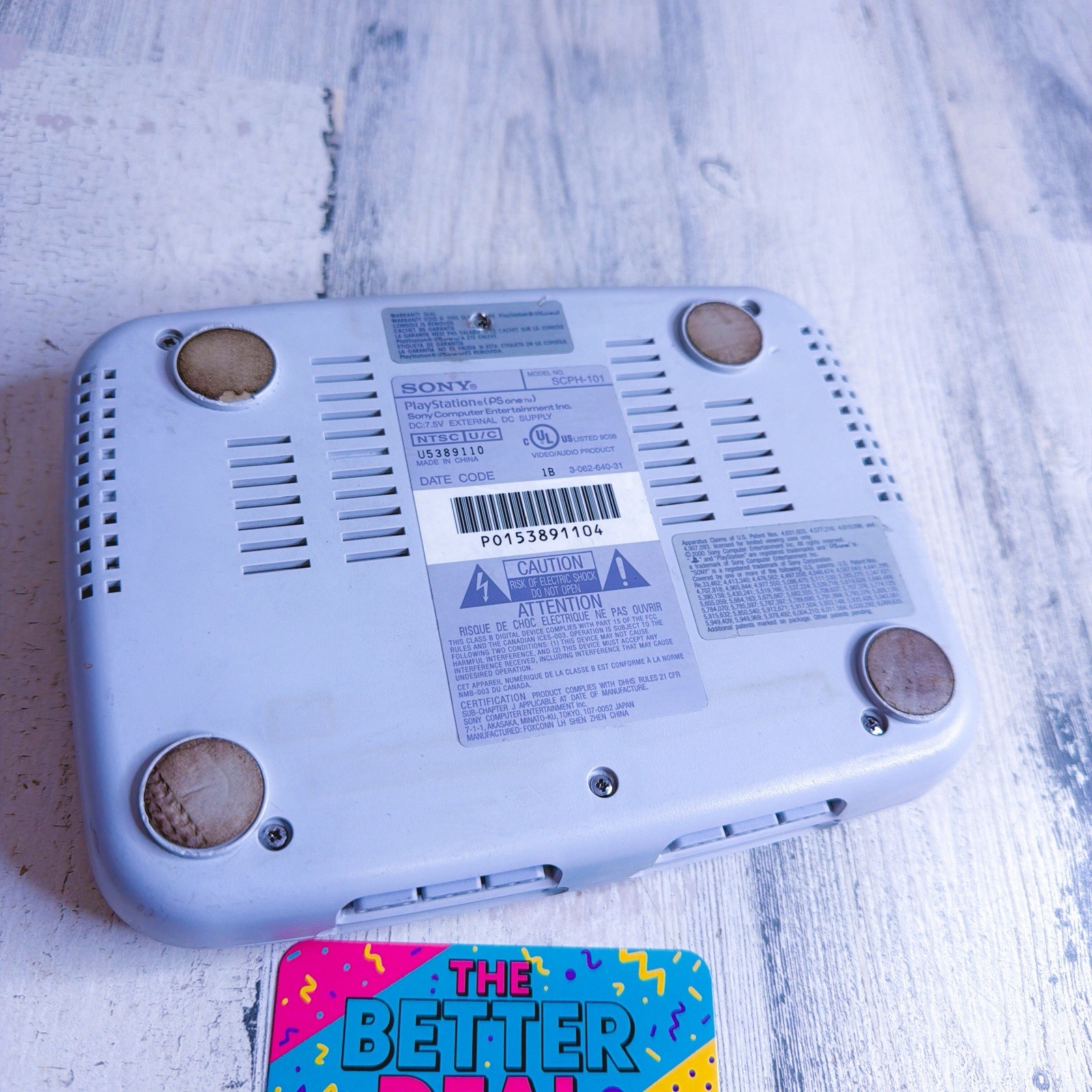 SONY PS ONE Console And Controller Only PlayStation 1