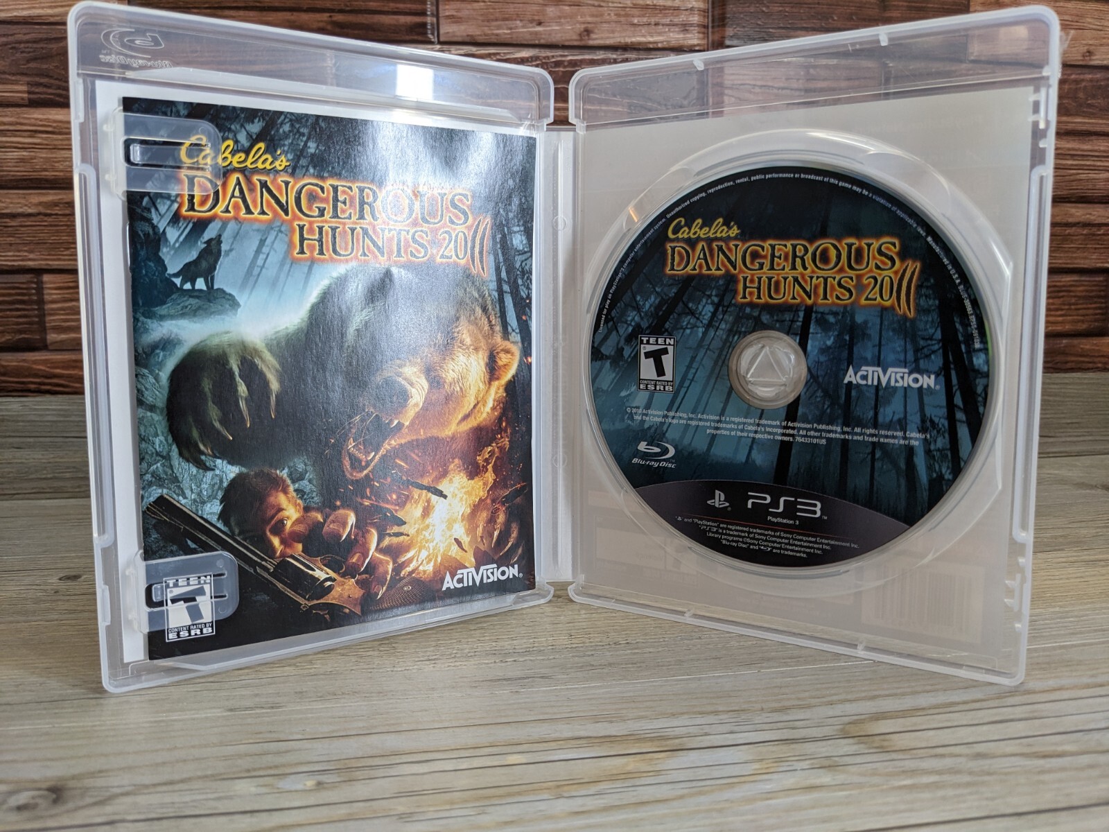 Sony Playstation 3 PS3 2 Game Bundle Sports Champions & Cabela’s Dangerous Hunts