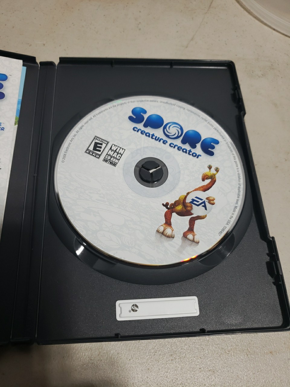 Spore Creature Creator (Windows/Mac, 2008) CIB – WITH MANUAL – CD ROM