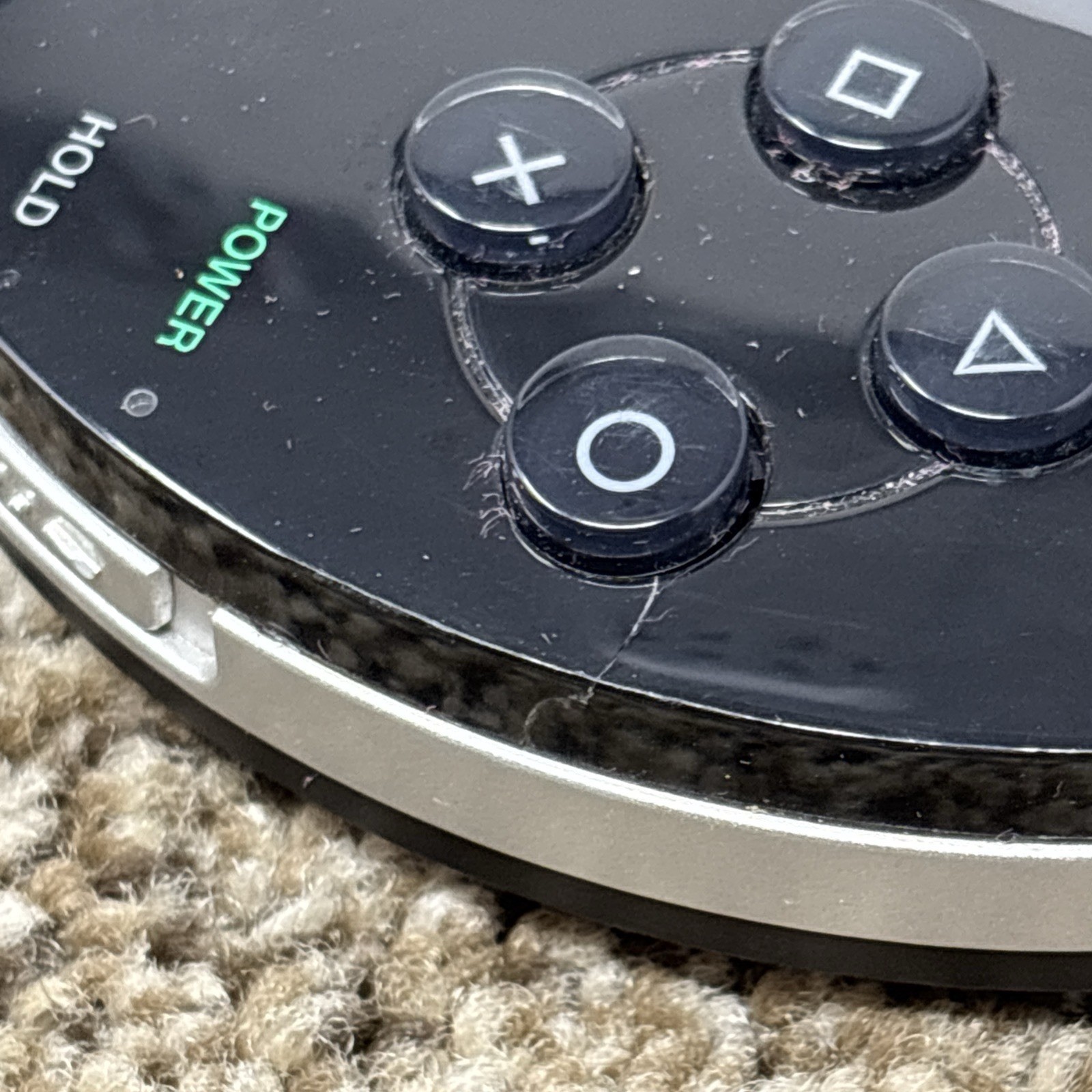 Sony PSP-1001 Handheld Console Black Tested NO BATTERY OR COVER