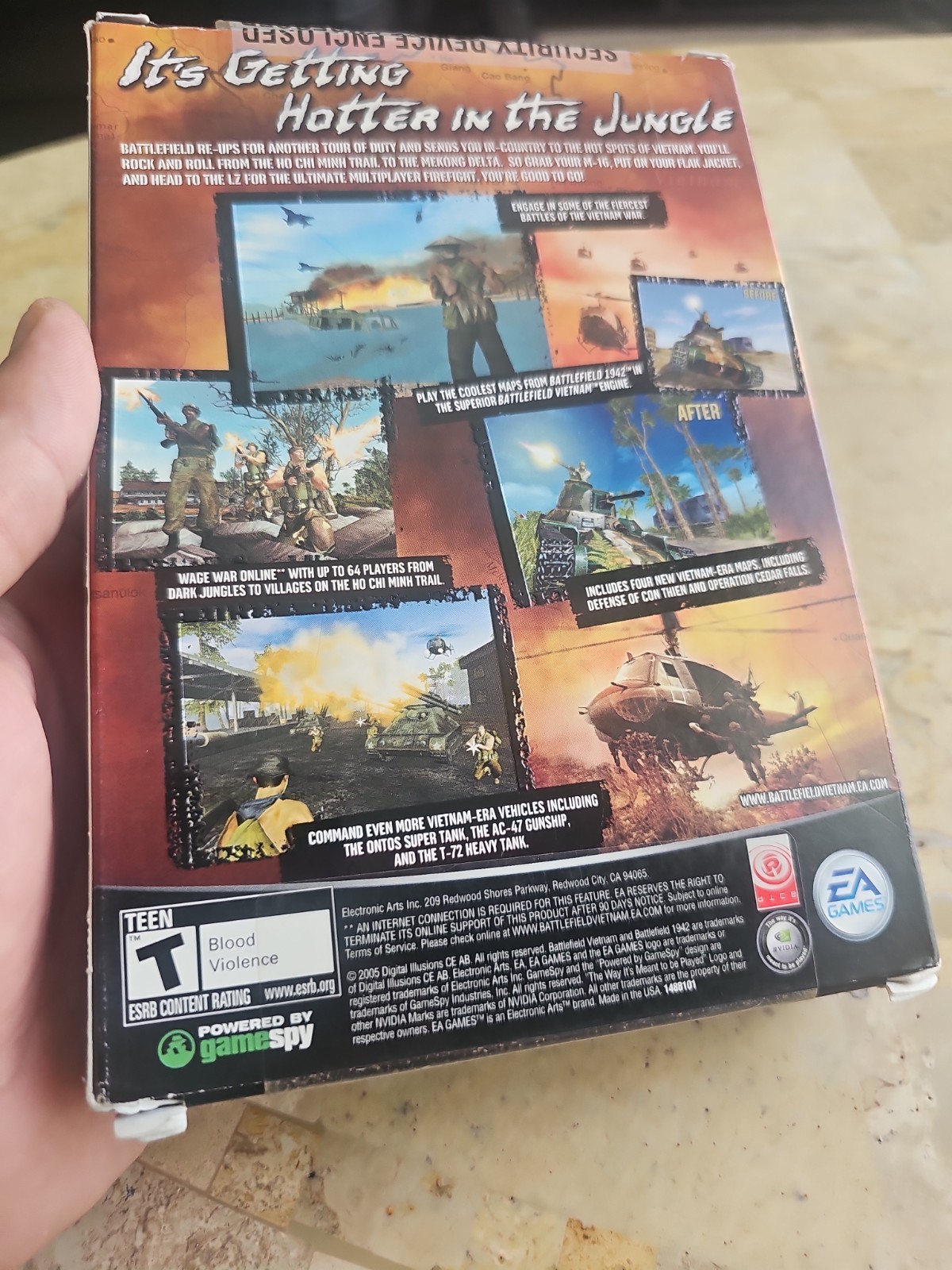 Battlefield Vietnam (PC, 2004)Complete Good Condition