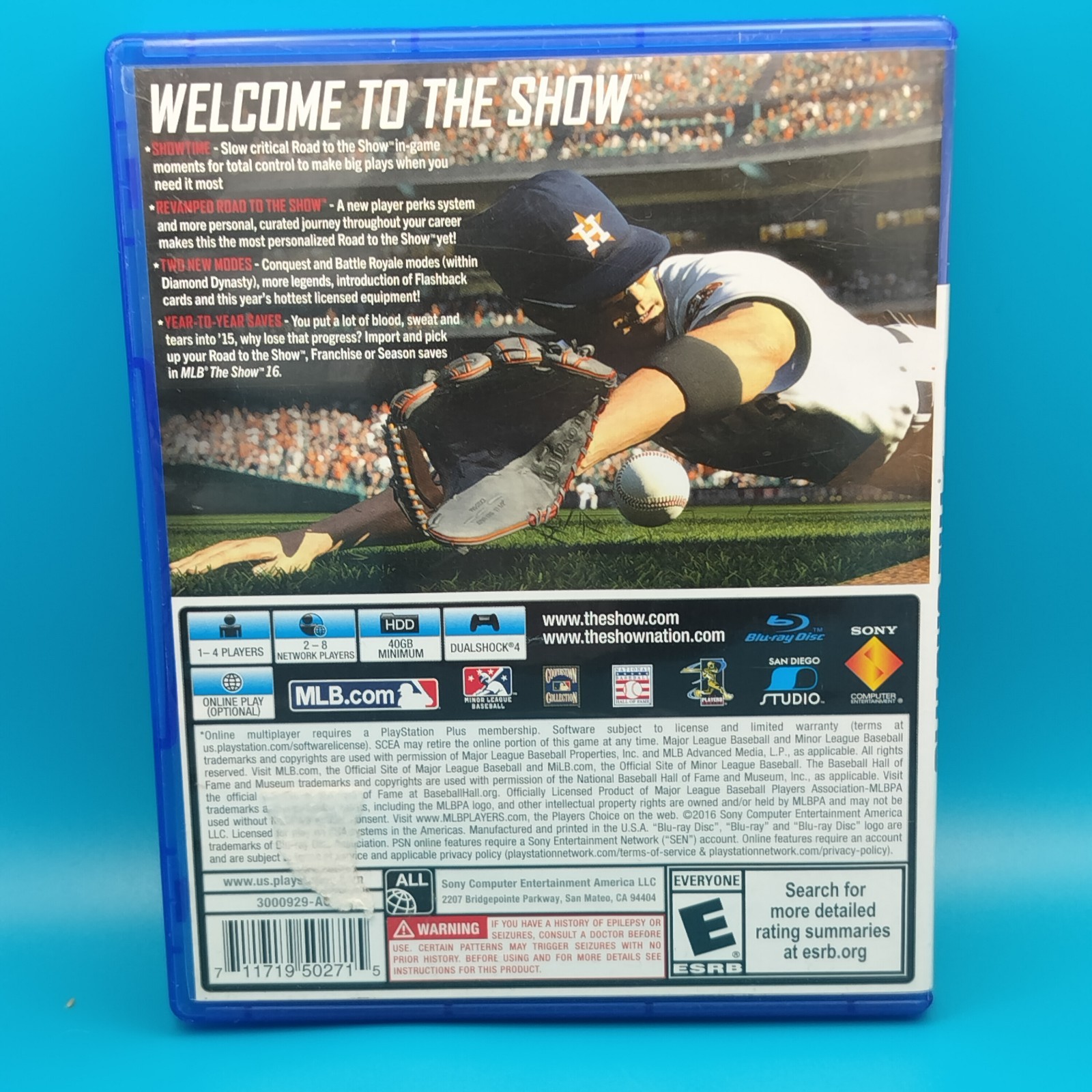 MLB The Show 16 Sony PlayStation 4 2016 Baseball Josh Donaldson PS4 Toronto