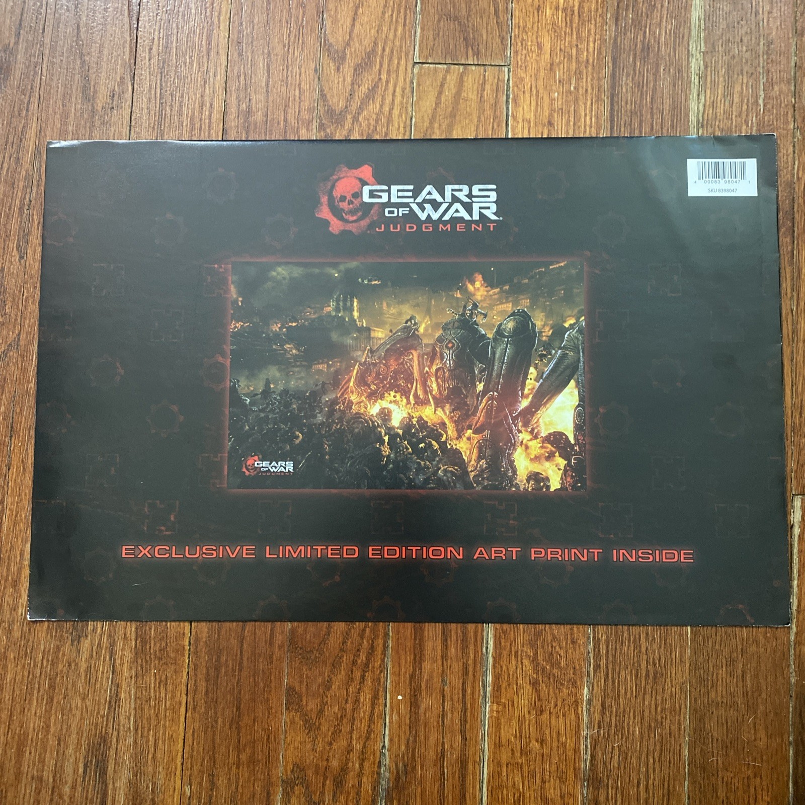 SEALED Gears of War Judgement Exclusive Limited Edition Art Print Promo RARE