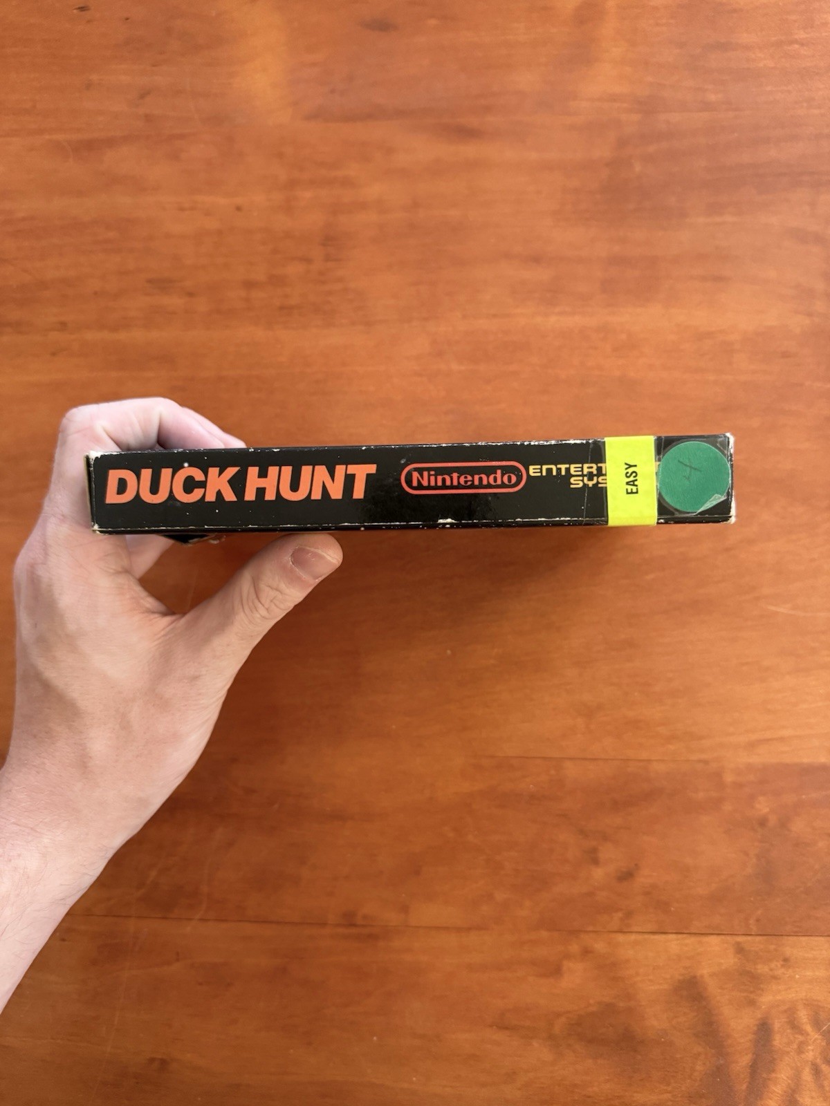 Duck Hunt (Nintendo NES) Matte Sticker Hangtab 1st Print 1985 Authentic