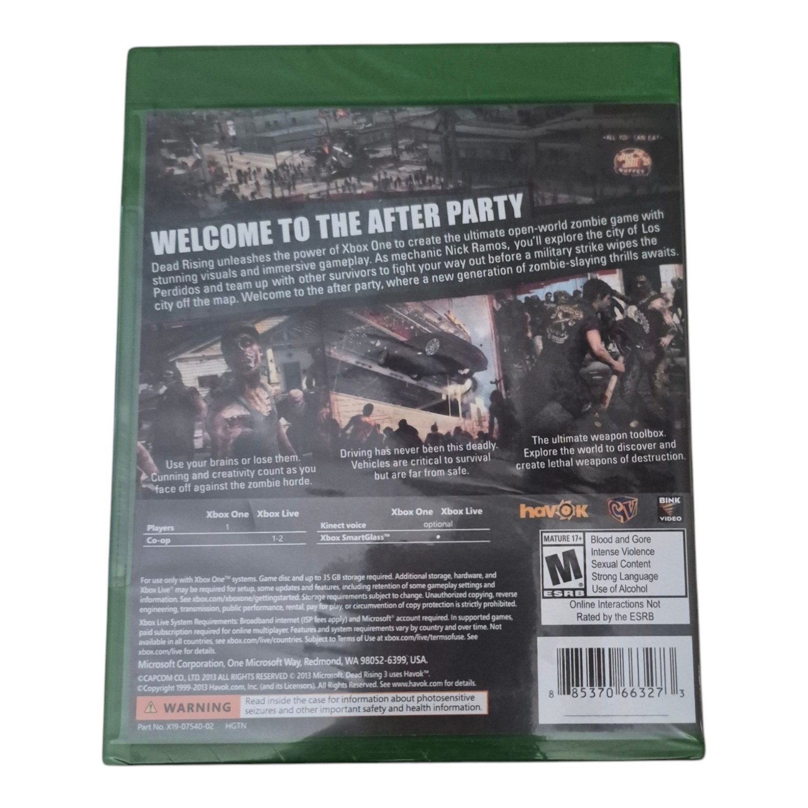Dead Rising 3&4 for X-Box 360, Sealed