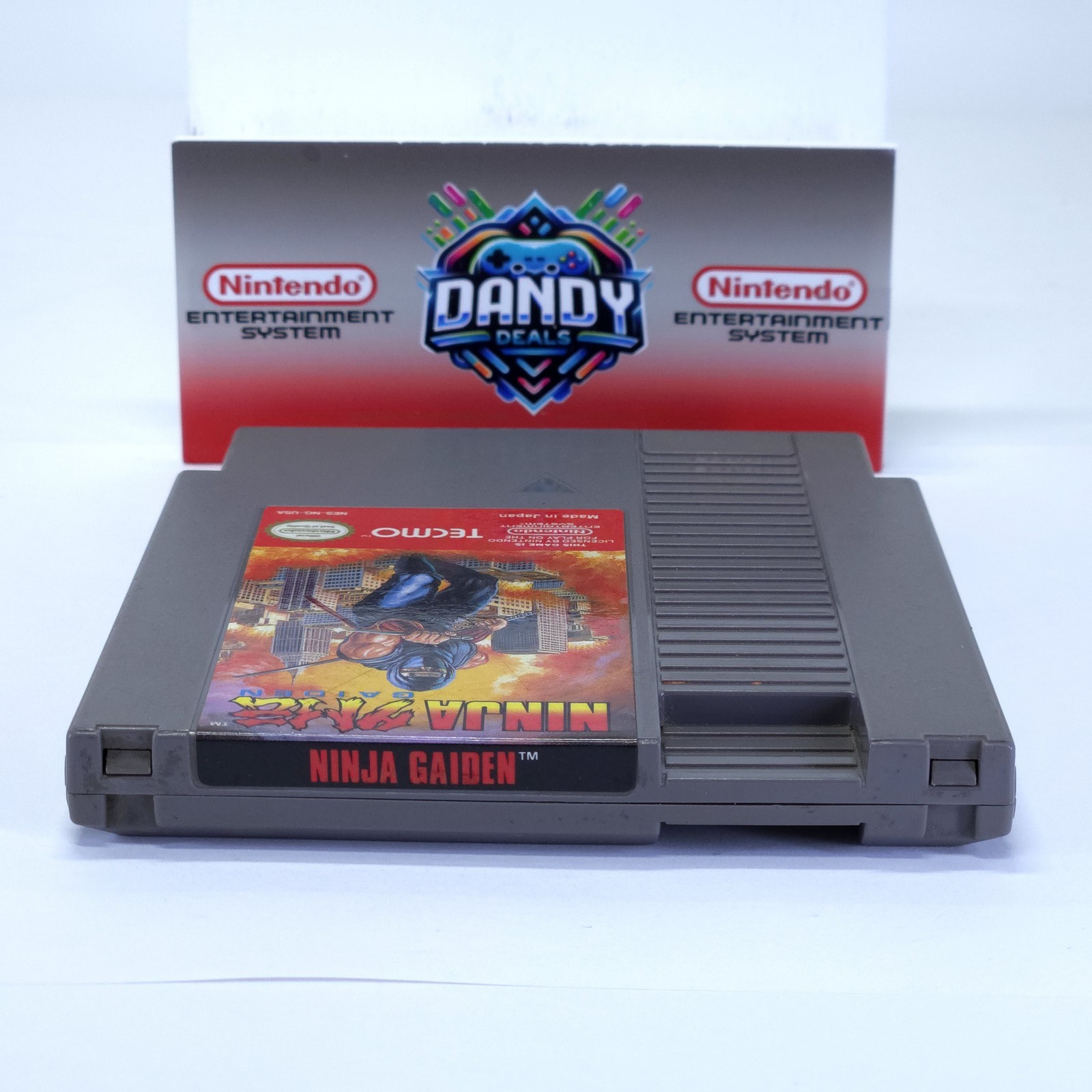 Ninja Gaiden W/ Replacement Case – Tested – NES