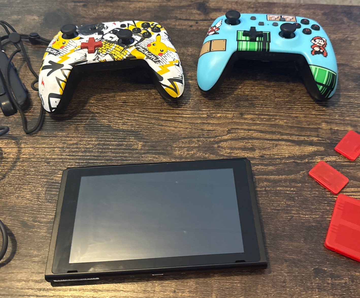 Nintendo Switch HAC-001-01 Console Dock Controllers