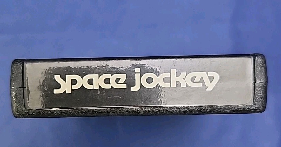 VINTAGE 1982 VIDTEC/ATARI SPACE JOCKEY GAME w/ BOOKLET
