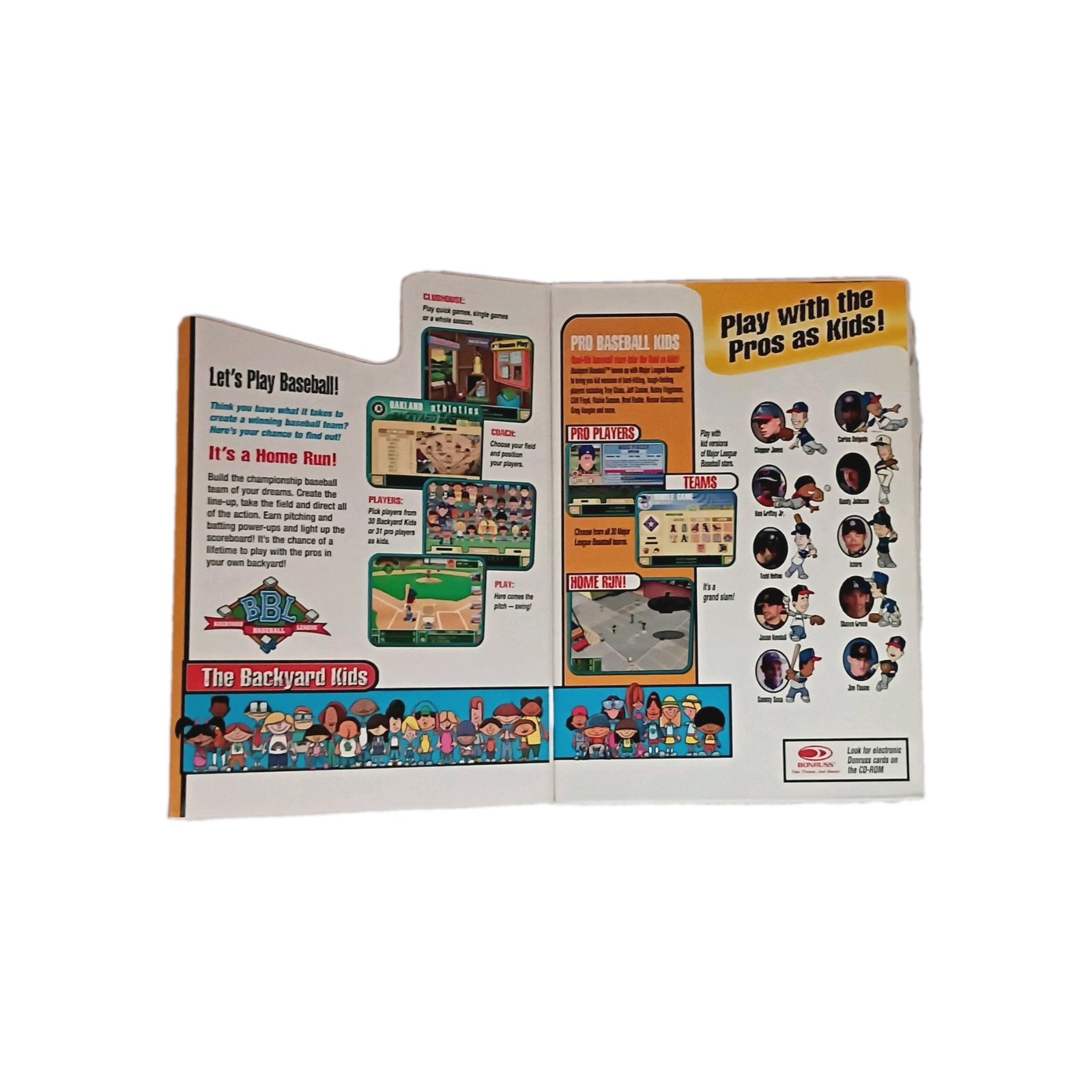 Infogrames Backyard Baseball 2003 PC/Mac CD-ROM E Multiplayer Backyard Sports