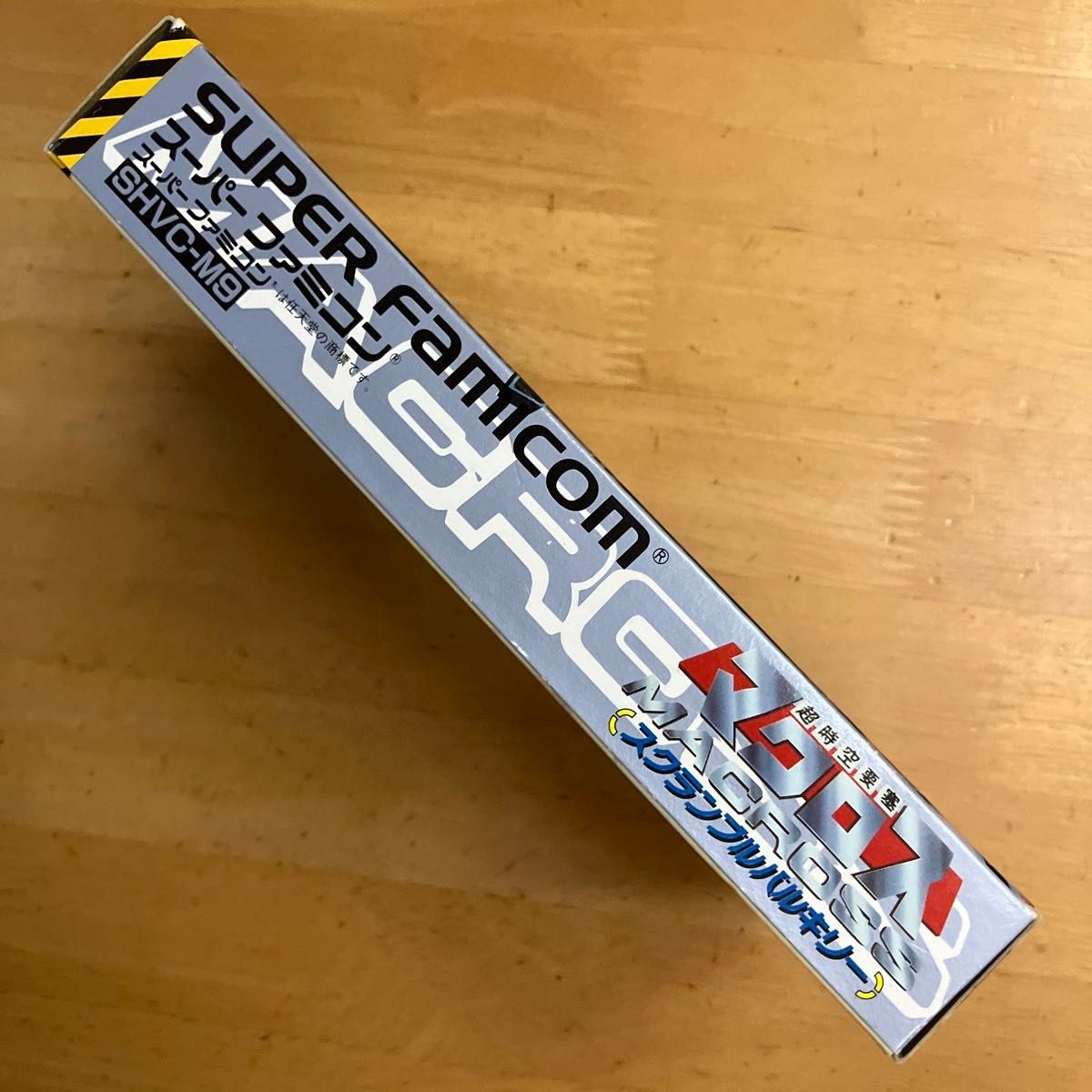 Macross Scramble Valkyrie W/Box Manual Super Famicom SFC SNES Used Game NTSC-J