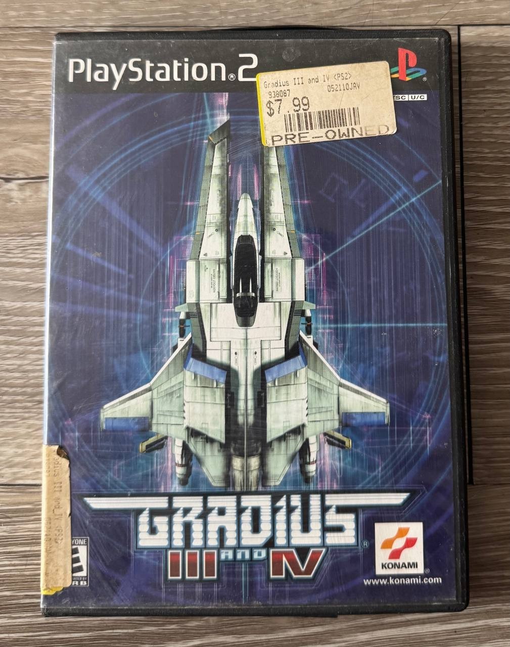 Gradius III and IV PS2 PlayStation 2 Complete Tested Authentic Konami