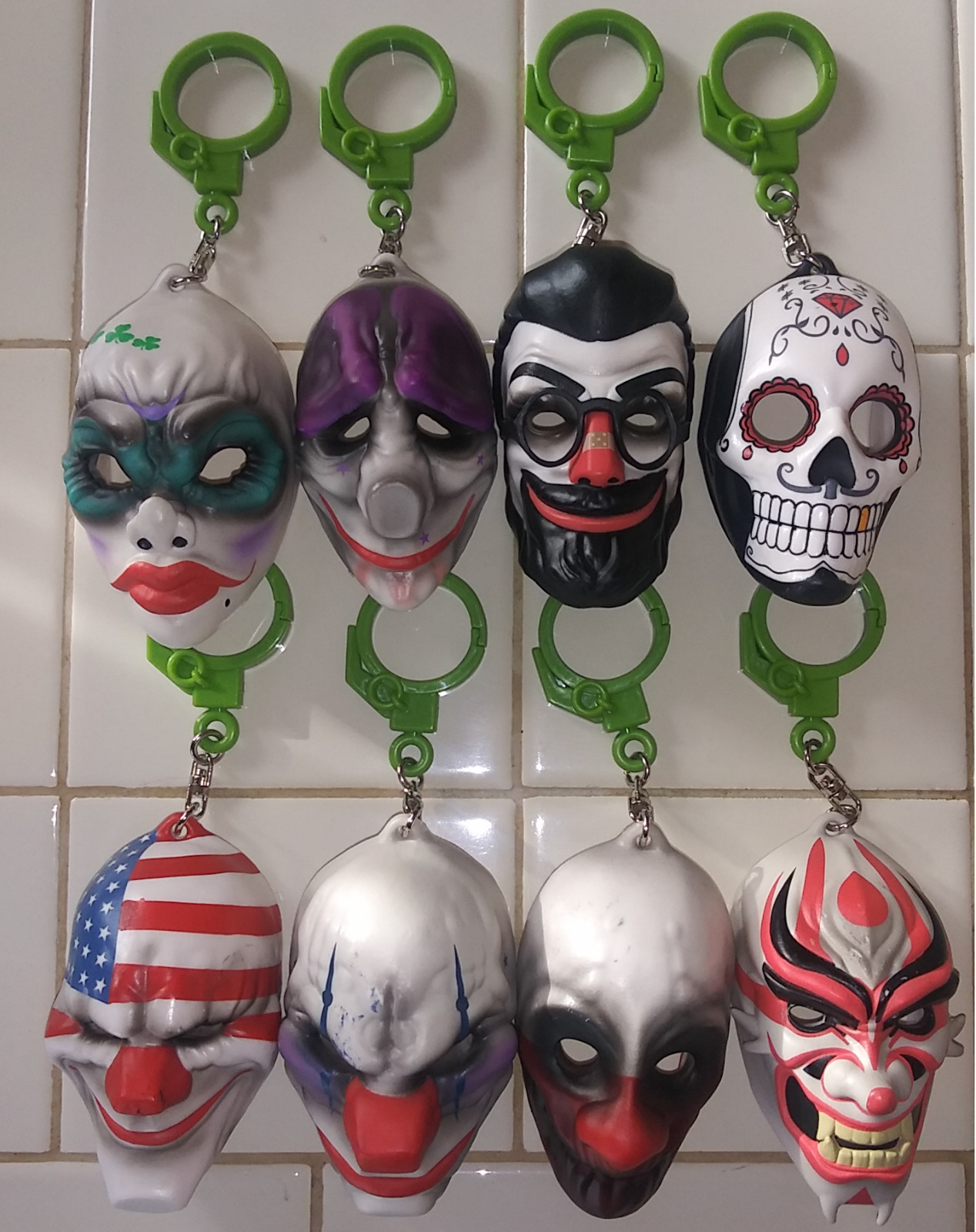 Zag Toys PAYDAY 2 Clip-ons – Pick your own – Backpack hanger