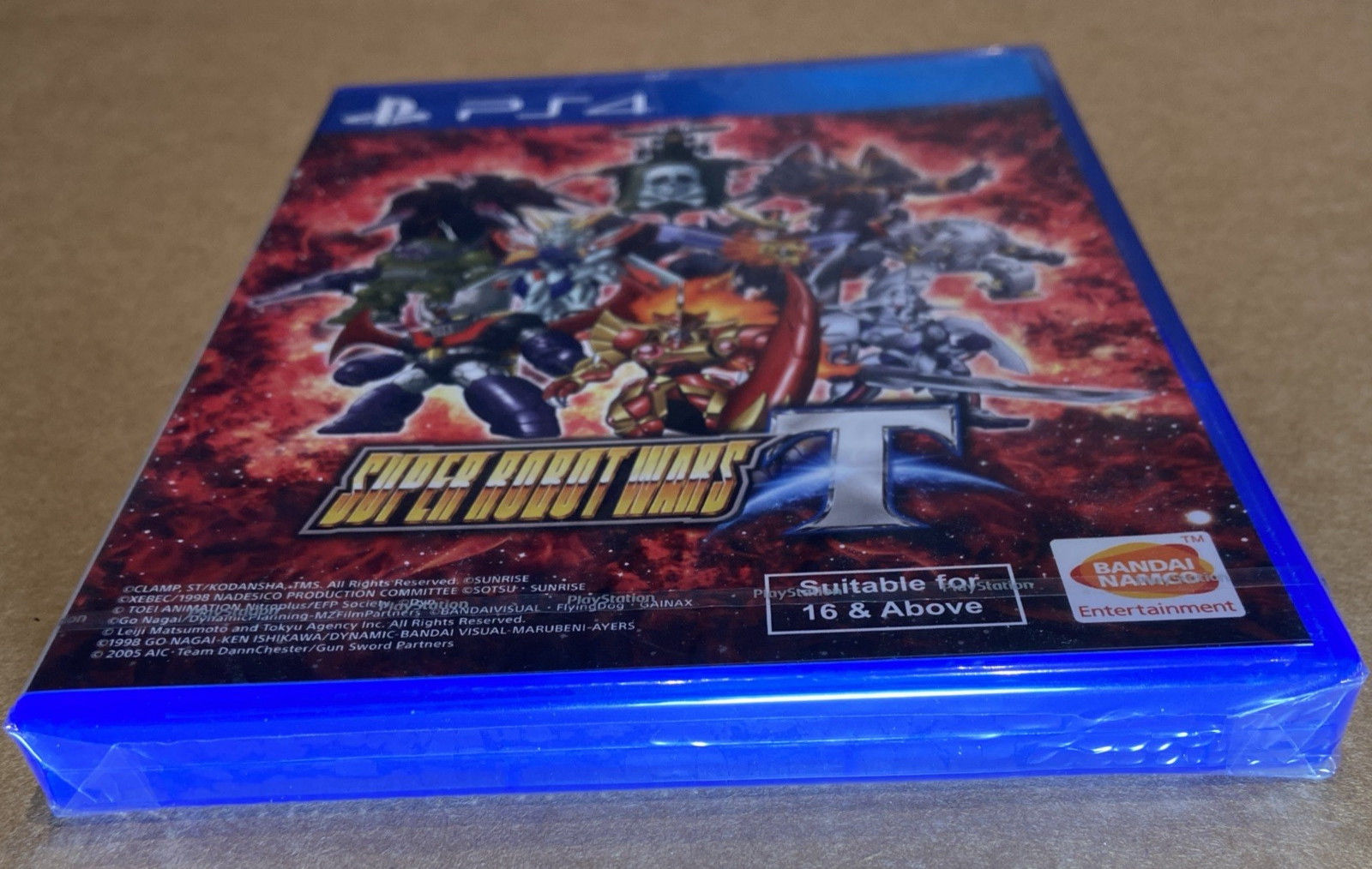 Super Robot Wars T for Sony PlayStation 4 PS4, English Cover
