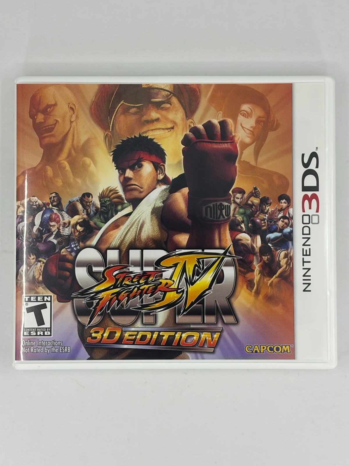 Super Street Fighter IV: 3D Edition – Nintendo 3DS – Case & Manual Only