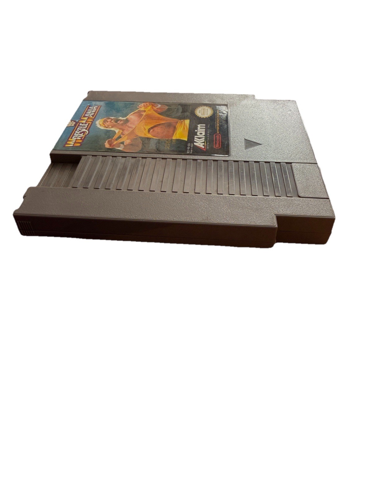 WWF WRESTLEMANIA (Nintendo NES) Authentic Game Hulk Hogan Untested