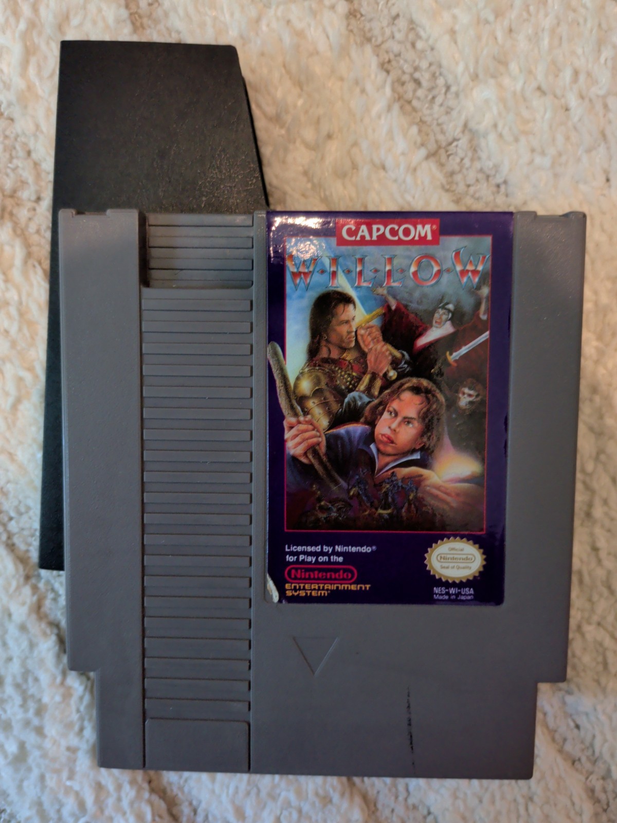 Willow (Nintendo Entertainment System, 1989) NES authentic cartridge with sleeve