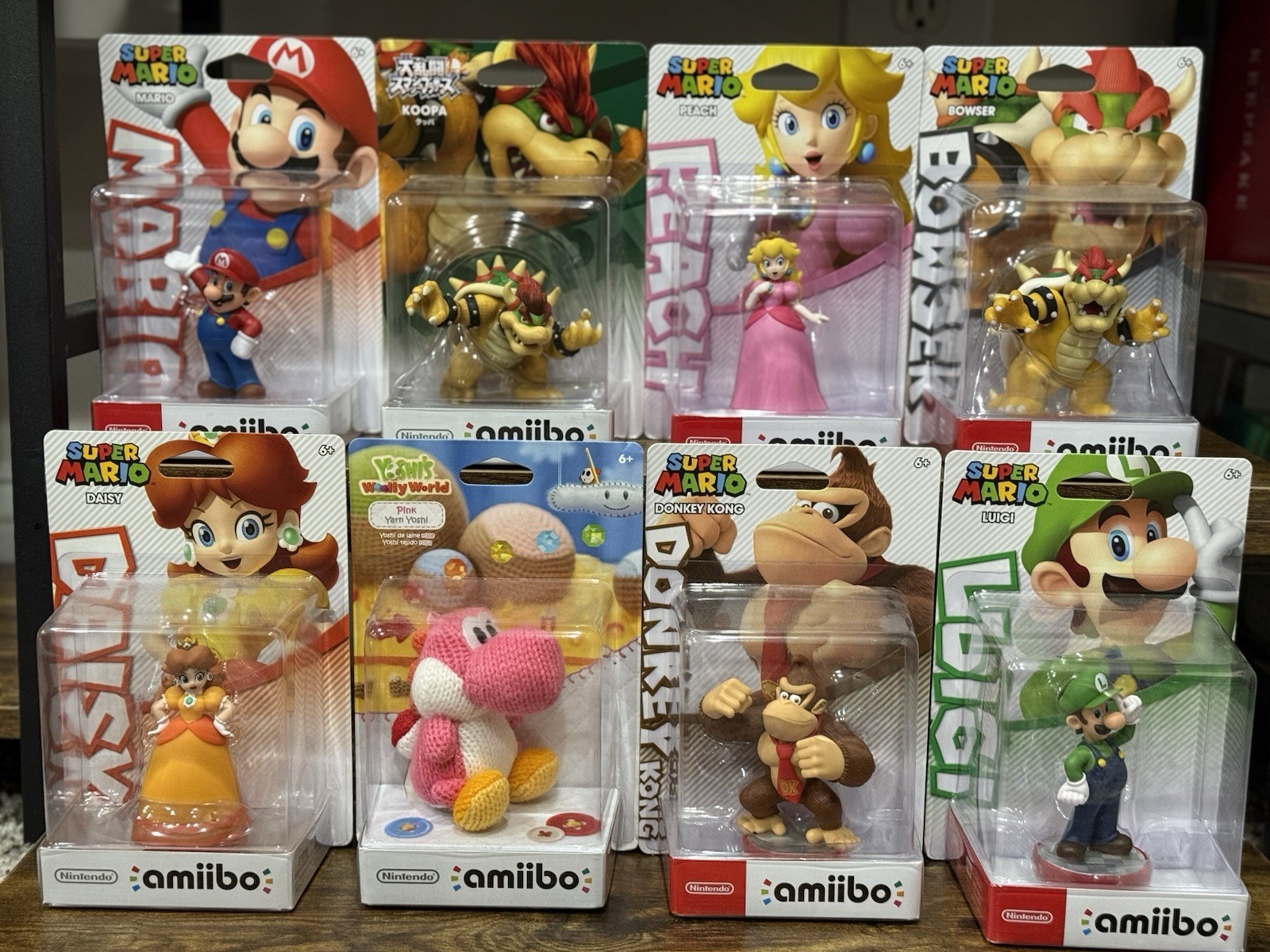 AMIIBO SUPER MARIO SERIES, NEW IN BOX