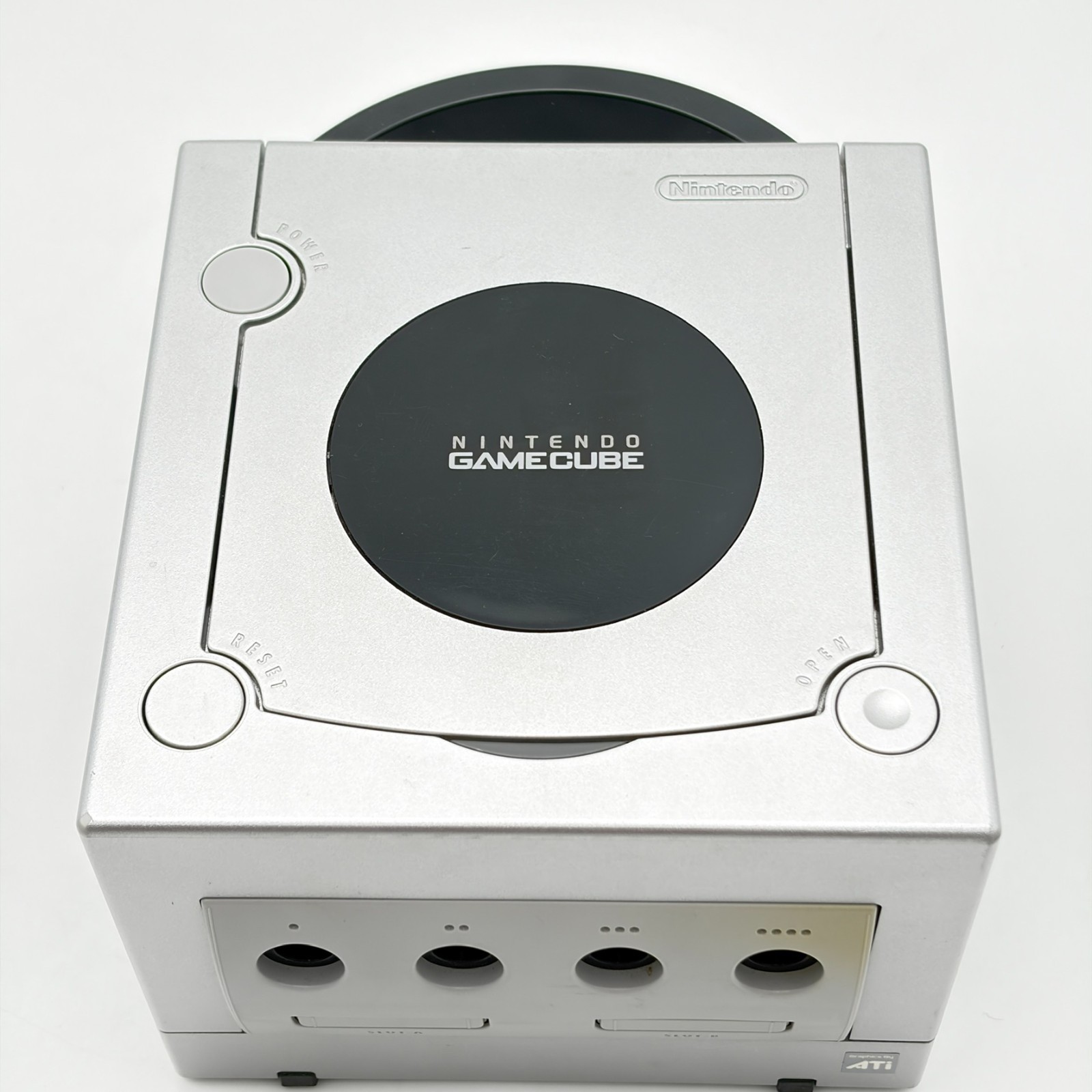Nintendo Gamecube Silver Platinum For Parts NTSC-J Set of 2 JUNK NOT Read Disk