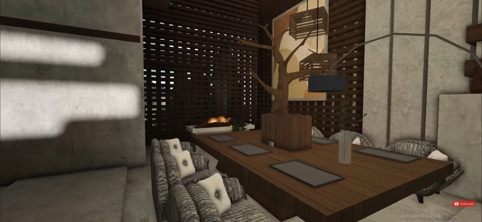 SPRING MODERN MANSION BLOXBURG.CHECK DESCRIP.FAST BUILDER FOR AFFORDABLE PRICE