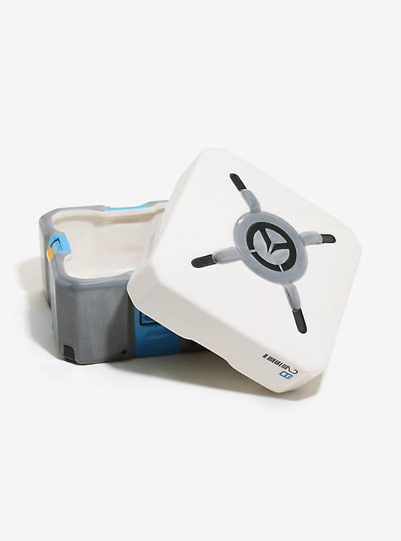 Overwatch 5 1/2″ x 6 3/4″ Loot Box Ceramic Cookie Jar