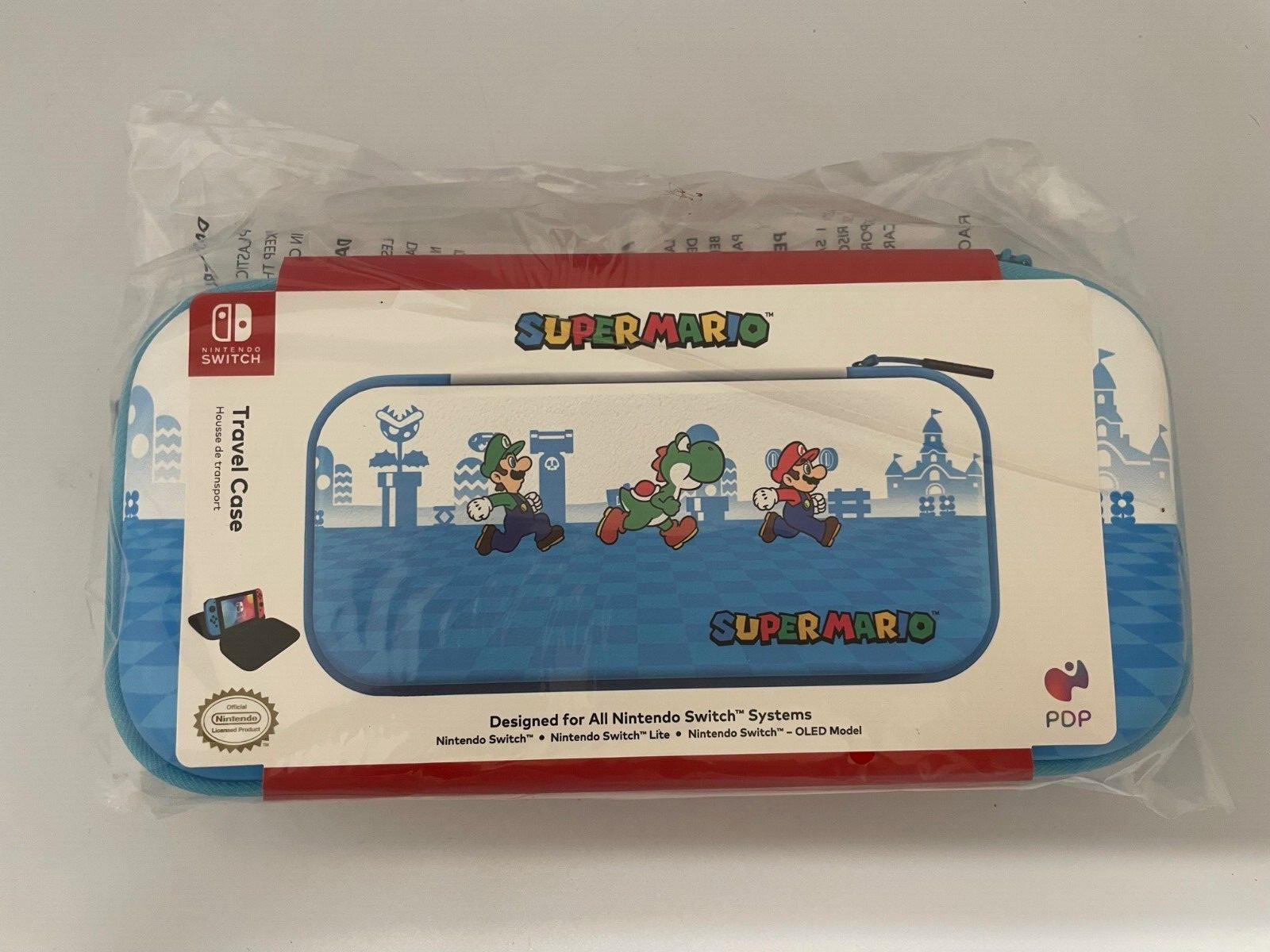 New PDP – Travel Case: Mario Escape For Nintendo Switch, Nintendo Switch Lite