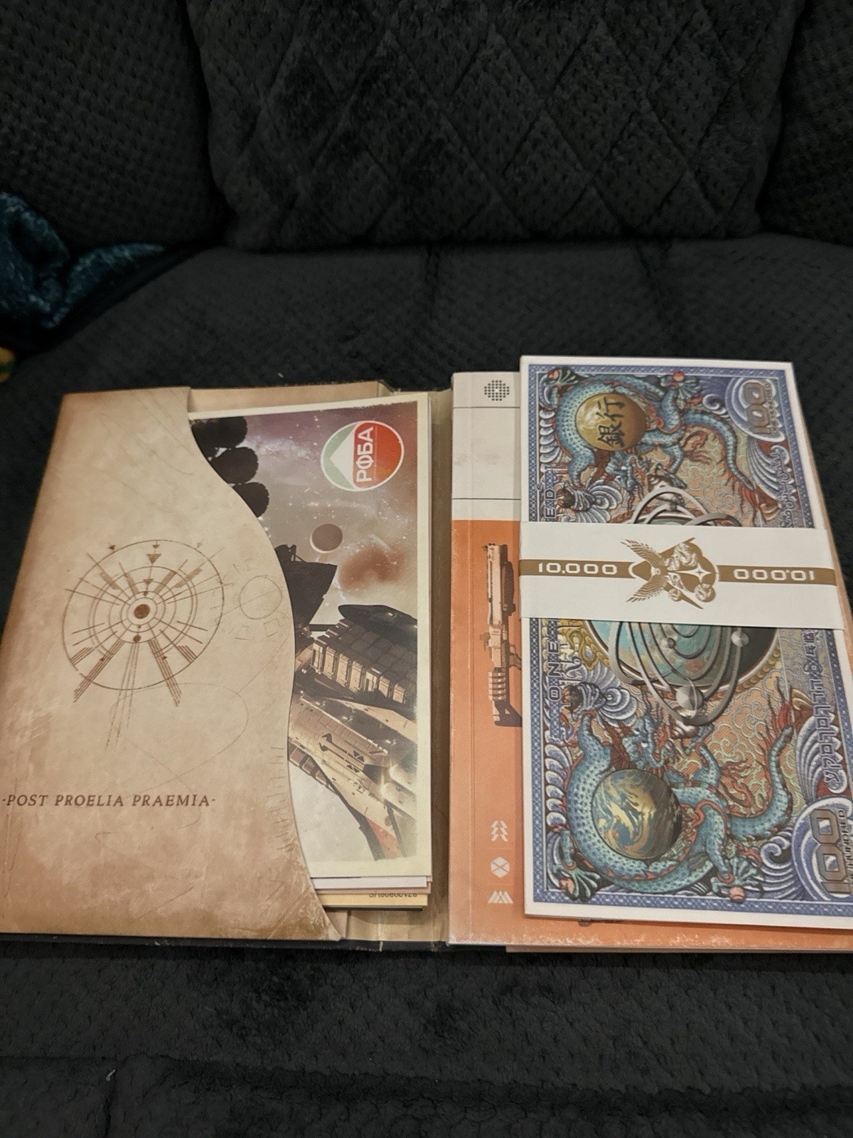Destiny 1 Guardian Folio / Arms & Armament Paper Relics Lot