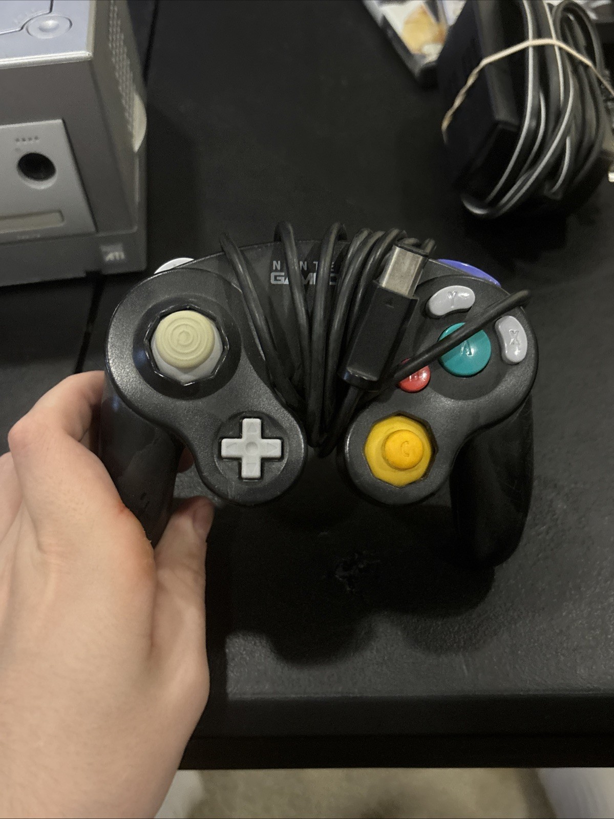 Nintendo GameCube Platinum Bundle – Silver With 3 Controllers & 3 Games