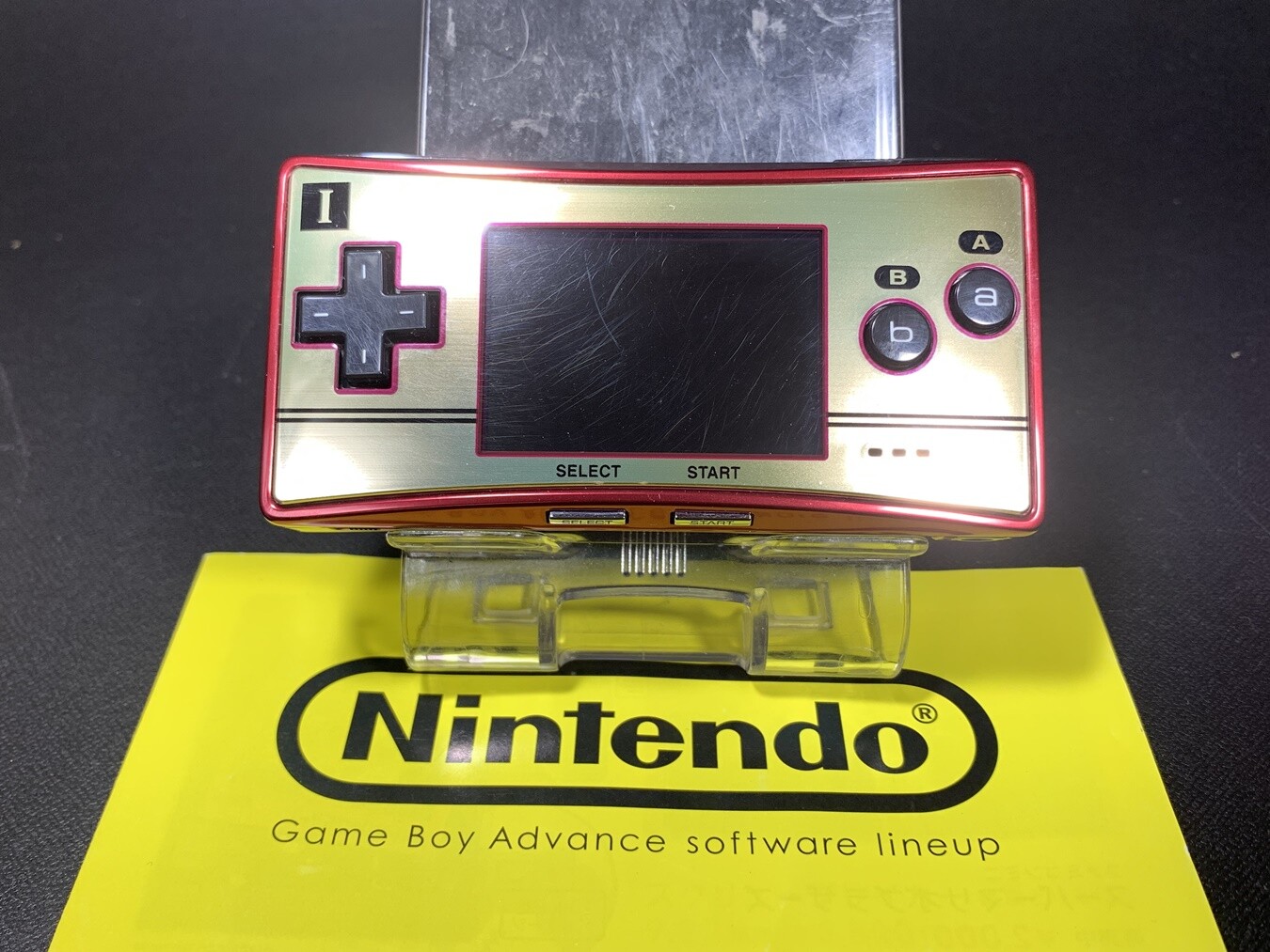 Nintendo Gameboy Game Boy Micro Famicom Color NES Console 20th with soft Japan