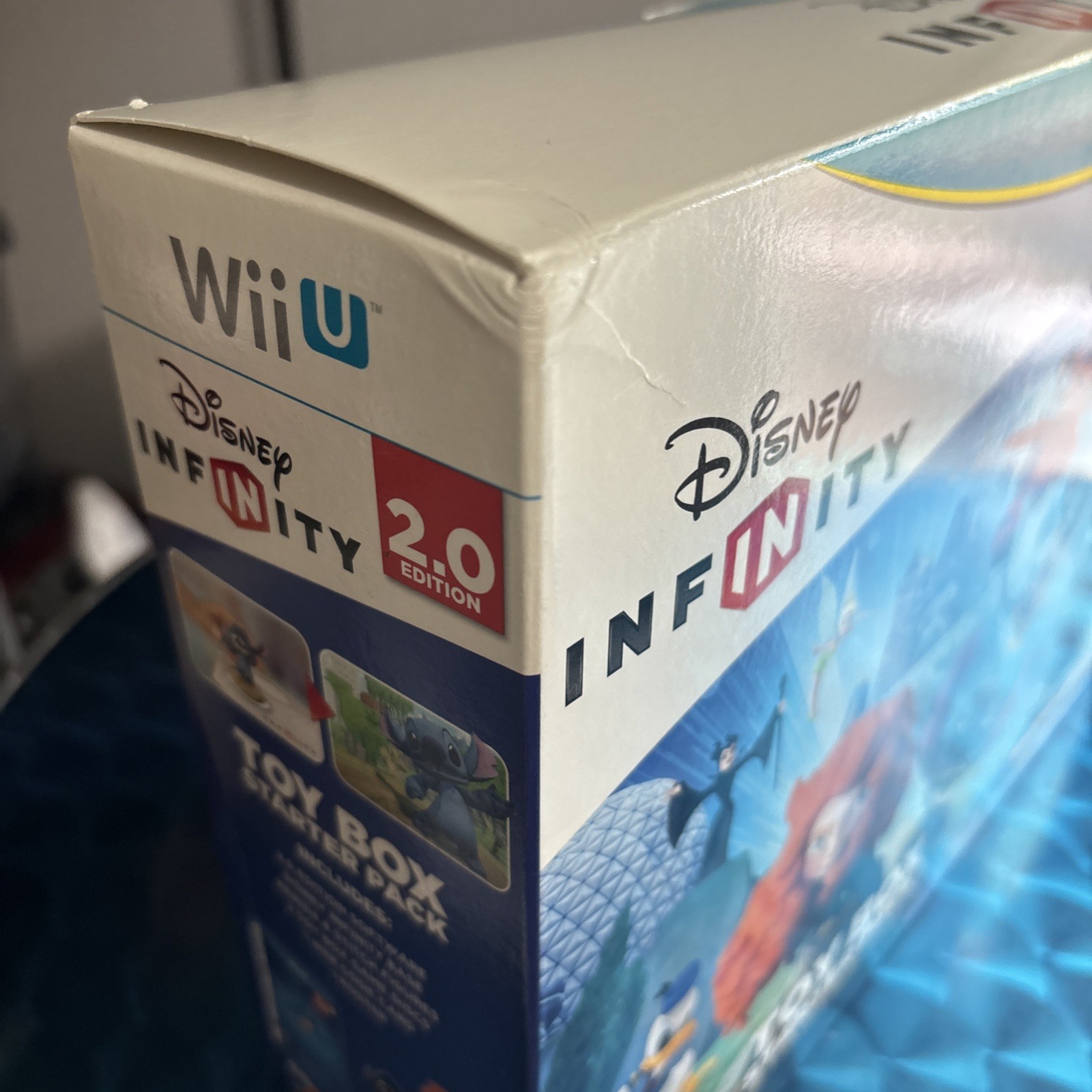 Disney Infinity 2.0 Wii U Toy Box Starter Pack NEW SEALED Merida Stitch WiiU