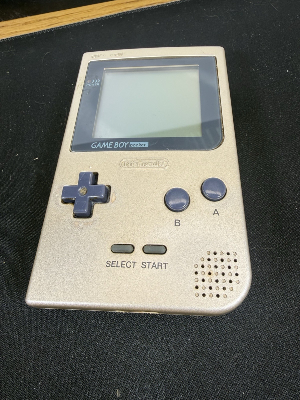 Nintendo Game Boy pocket Gold Console MGB-001 Vintage Rare Used Japan no Box JPN