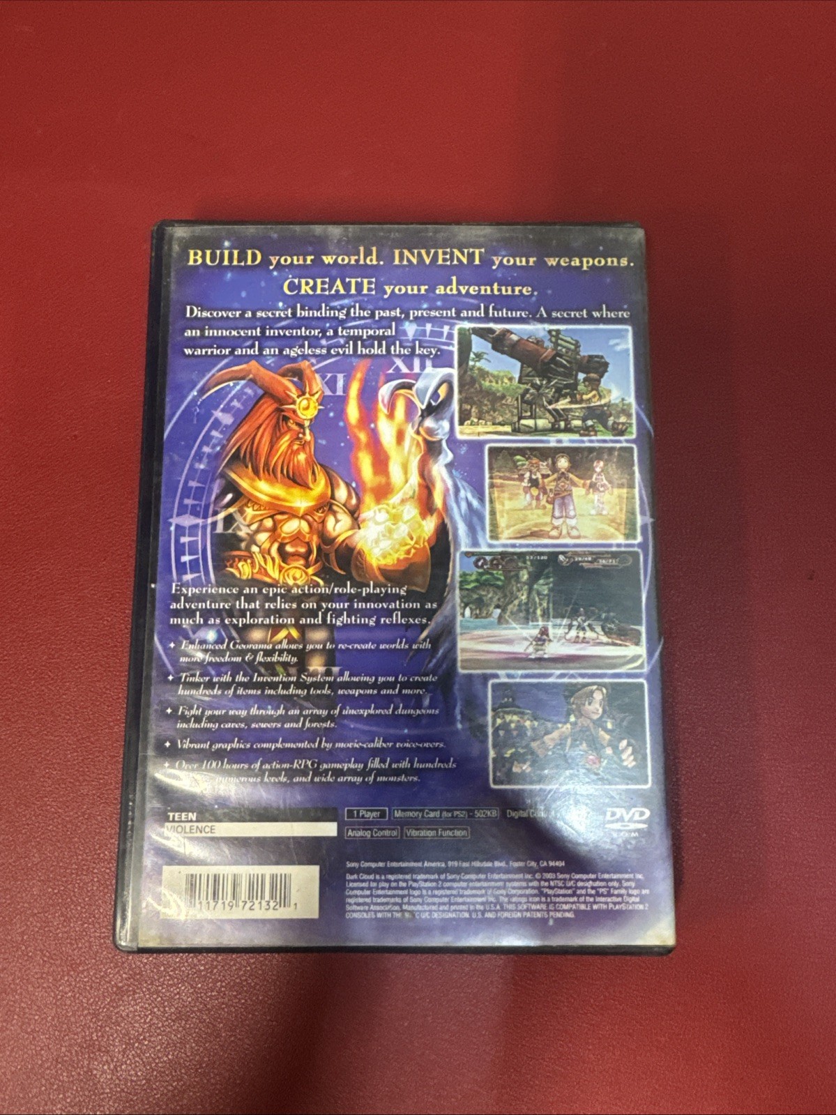 Dark Cloud 2 – Sony PlayStation 2 (PS2) No Manual Tested and Works
