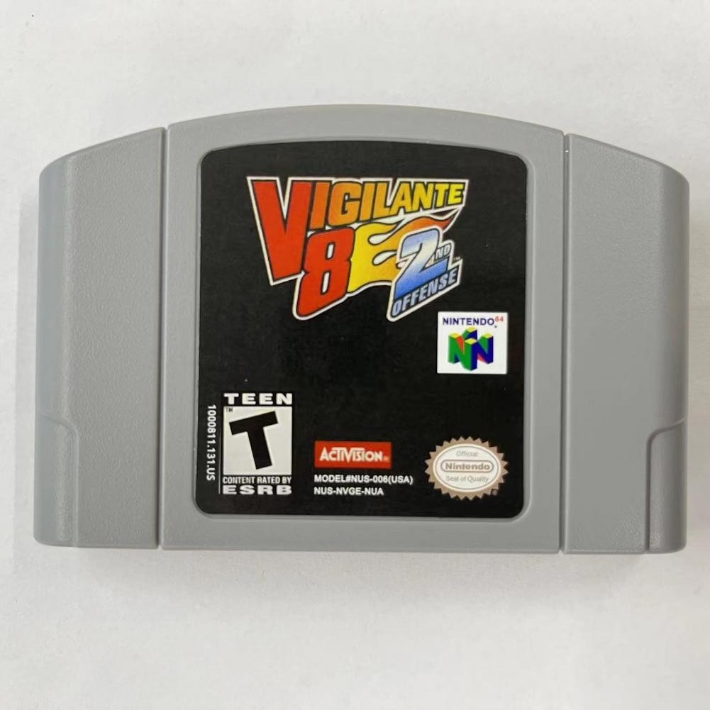Vigilante 8: 2nd Offense – Nintendo 64 (N64) Mint condition Near mint