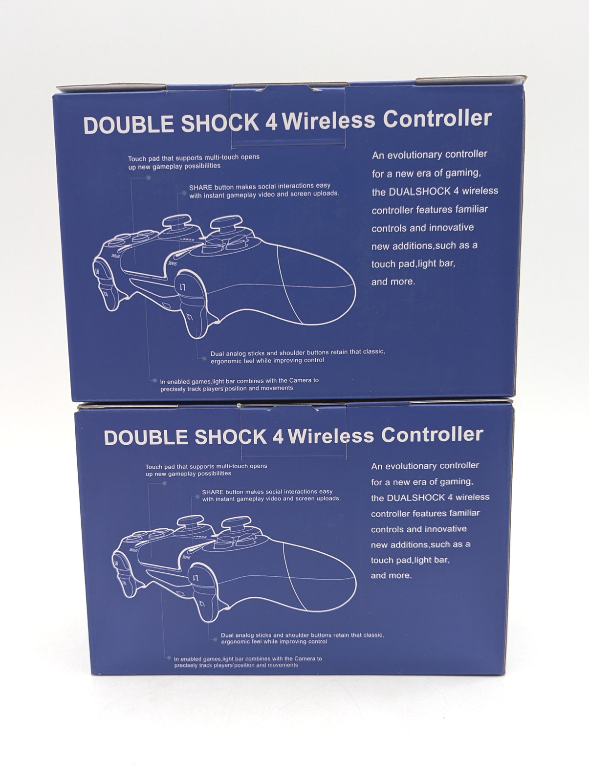 Assorted Wireless PlayStation Video Game Controllers & Charging Station Lot of 9