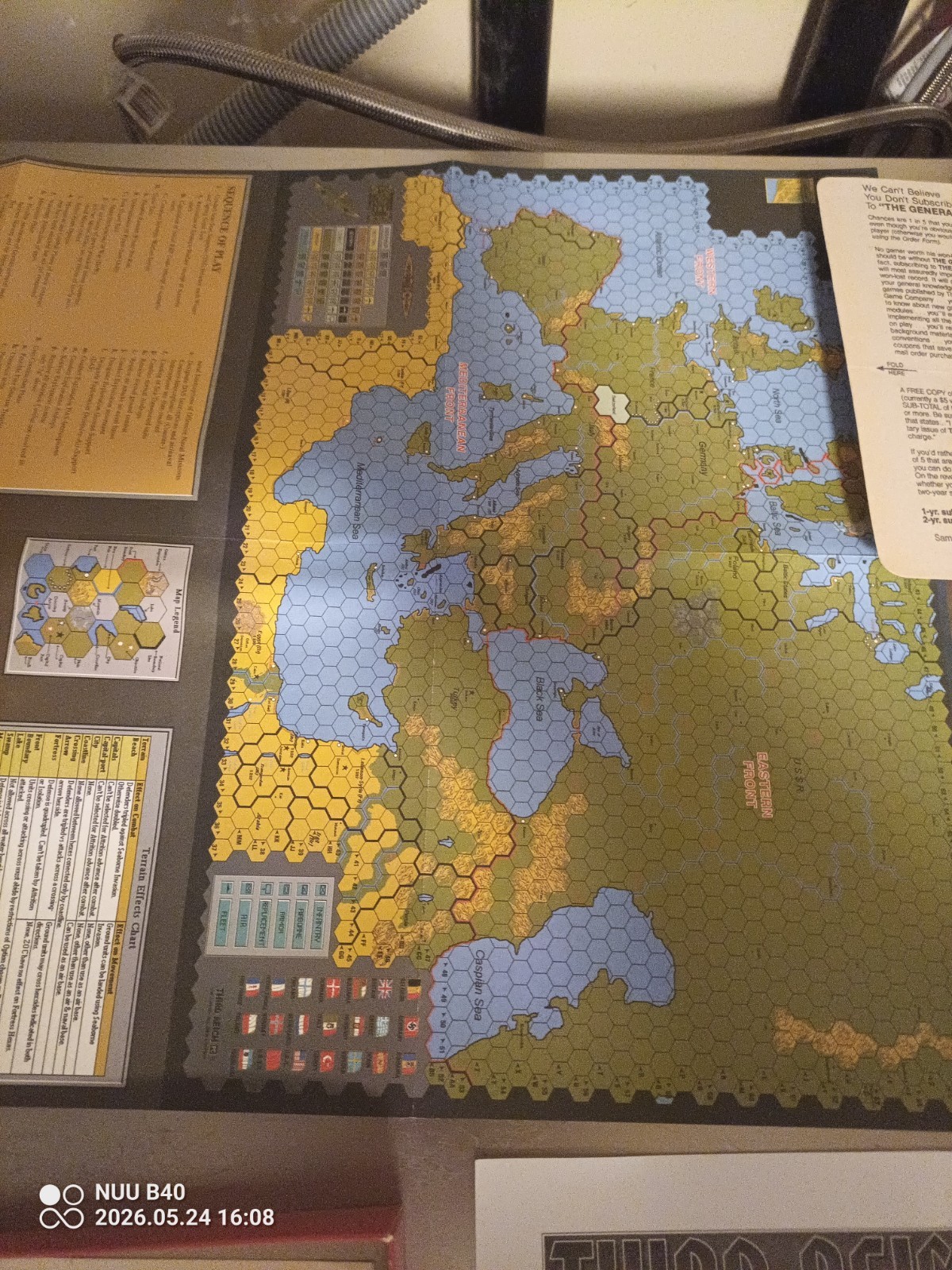 Third Reich PC (PC, 1996) cib with manuals, map and registration.