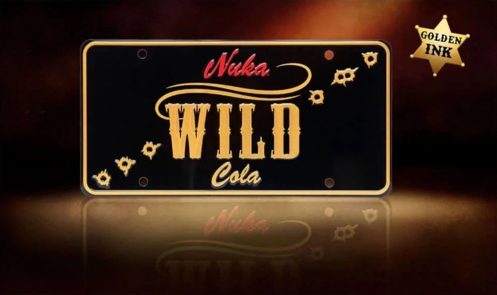 Doctor Collector Fallout Nuka-Cola Wild Metal Sign | Sealed