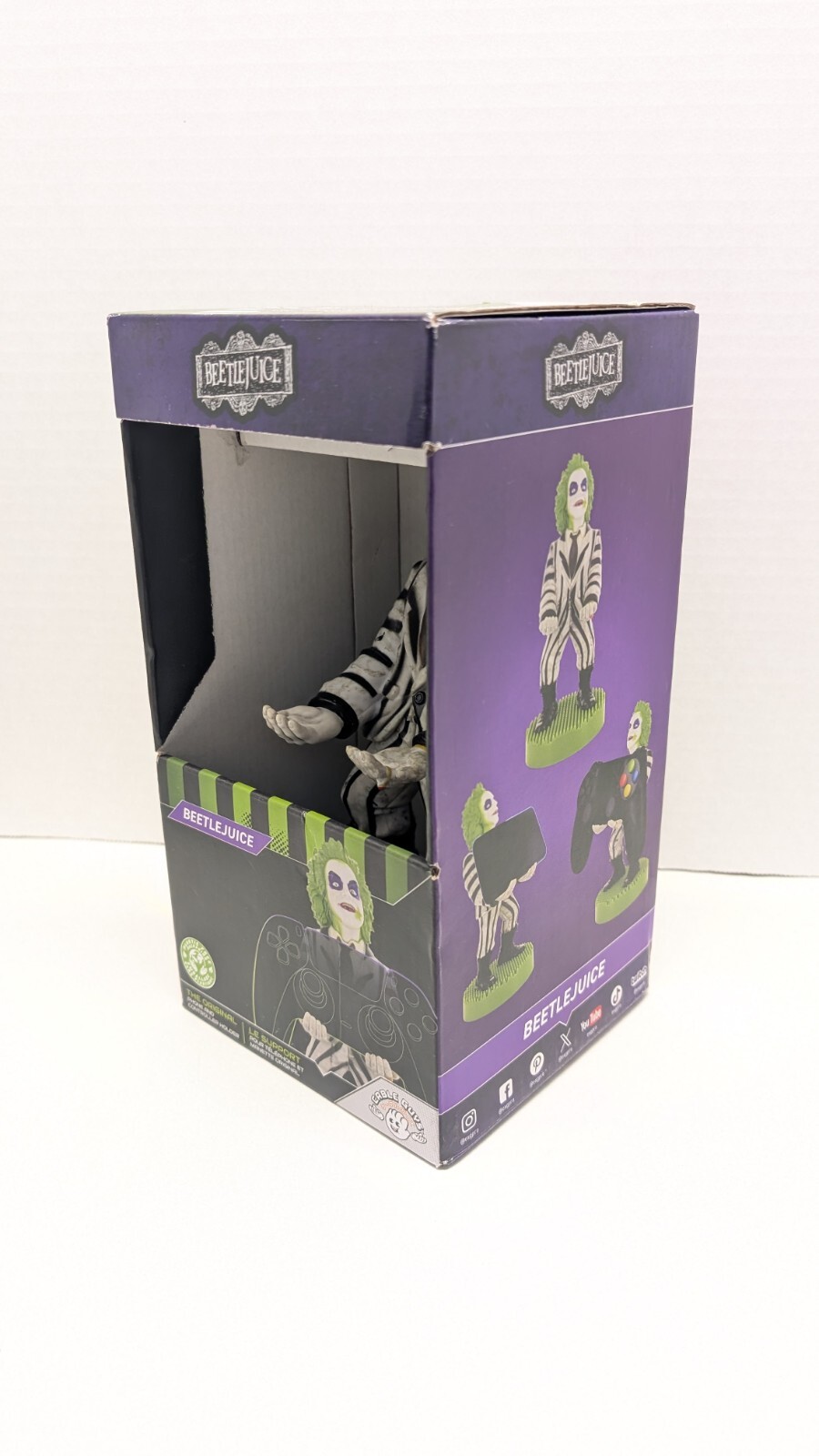 Beetlejuice Phone And Controller Holder, By Cable Guys – Brand New