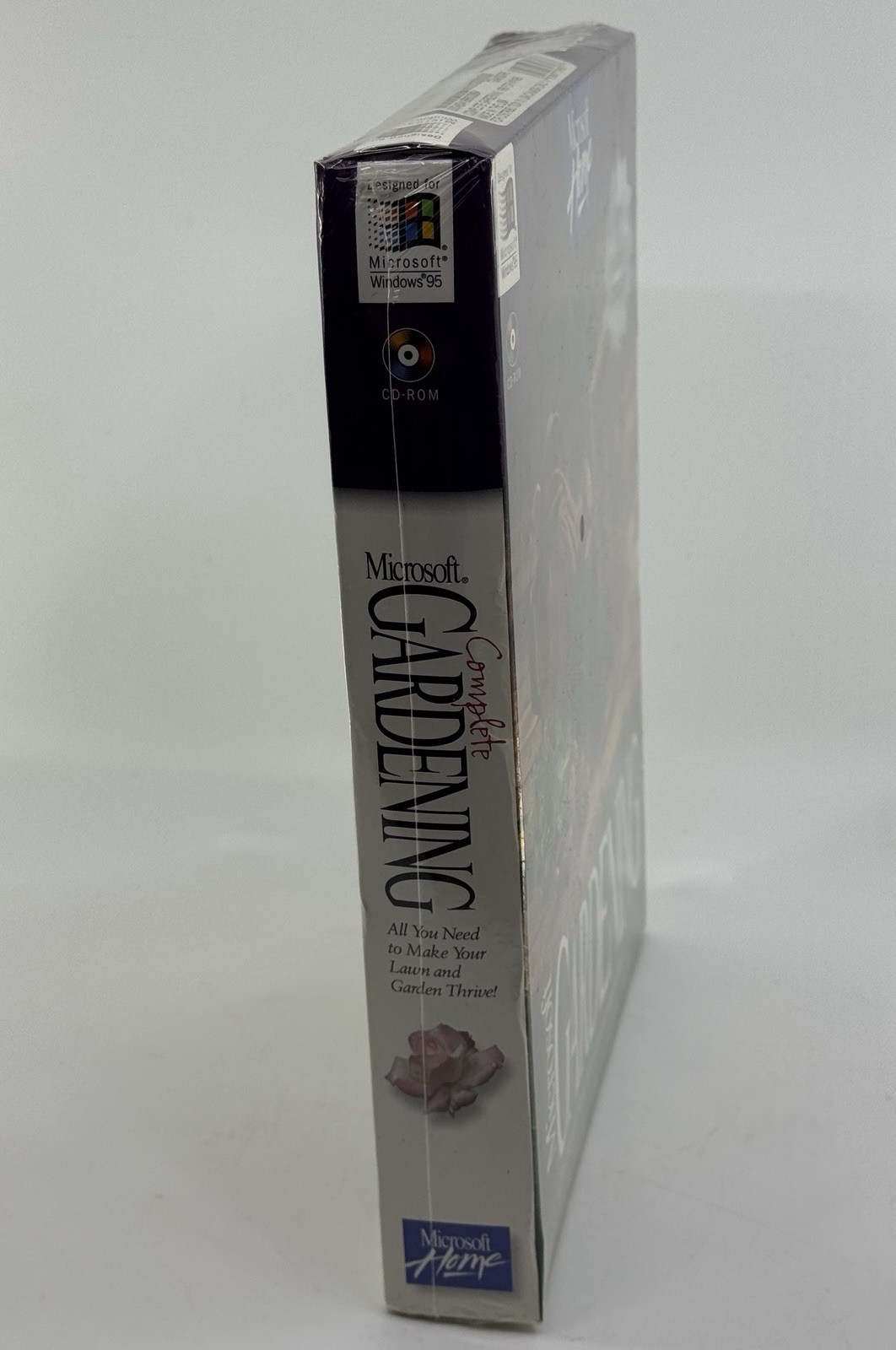 Vintage Microsoft Home Complete Gardening Big Box PC Windows 95 CD-ROM Sealed