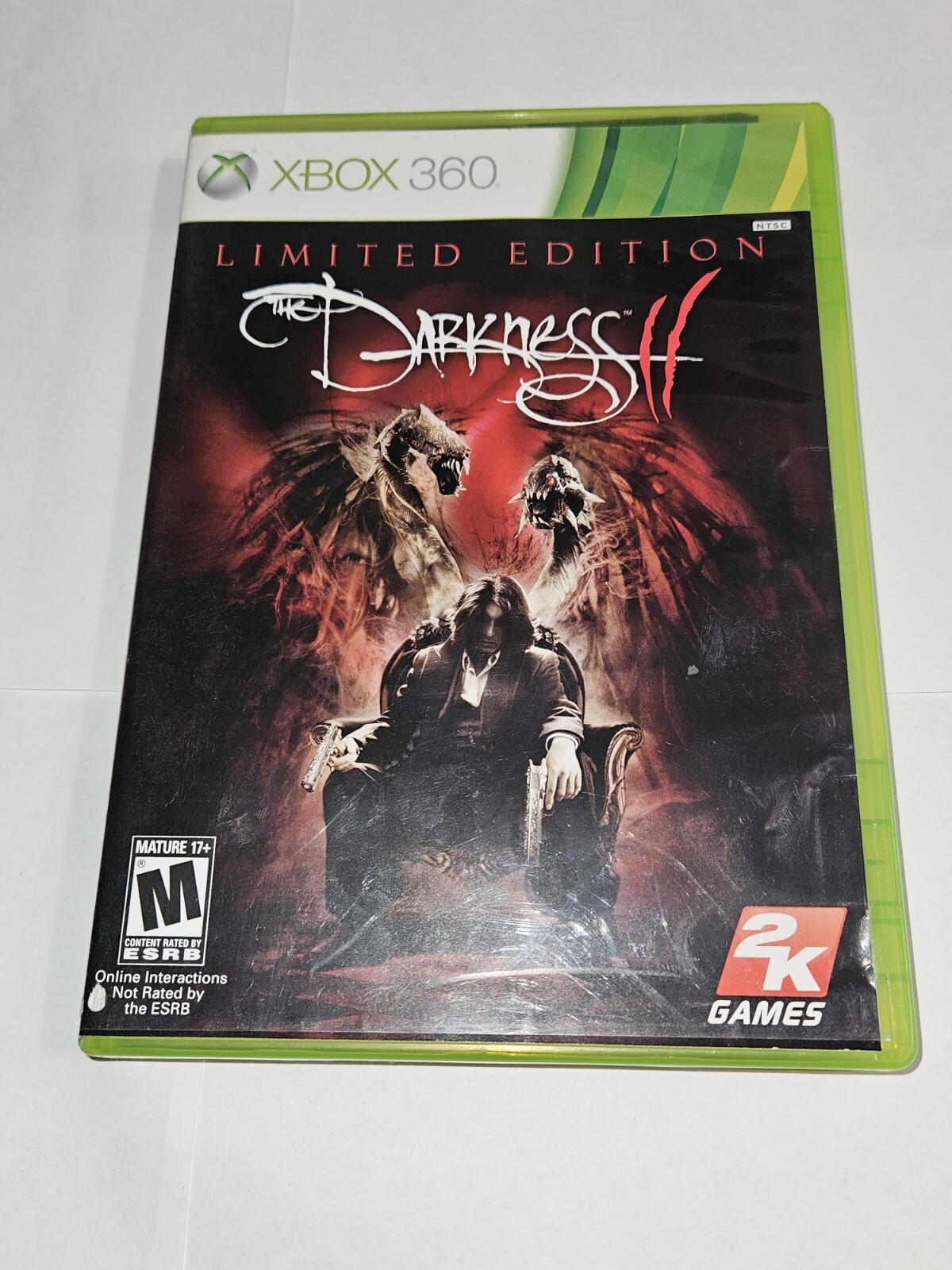 The Darkness II 2 Limited Edition (Xbox 360) CIB COMPLETE W/ Manual & POSTER