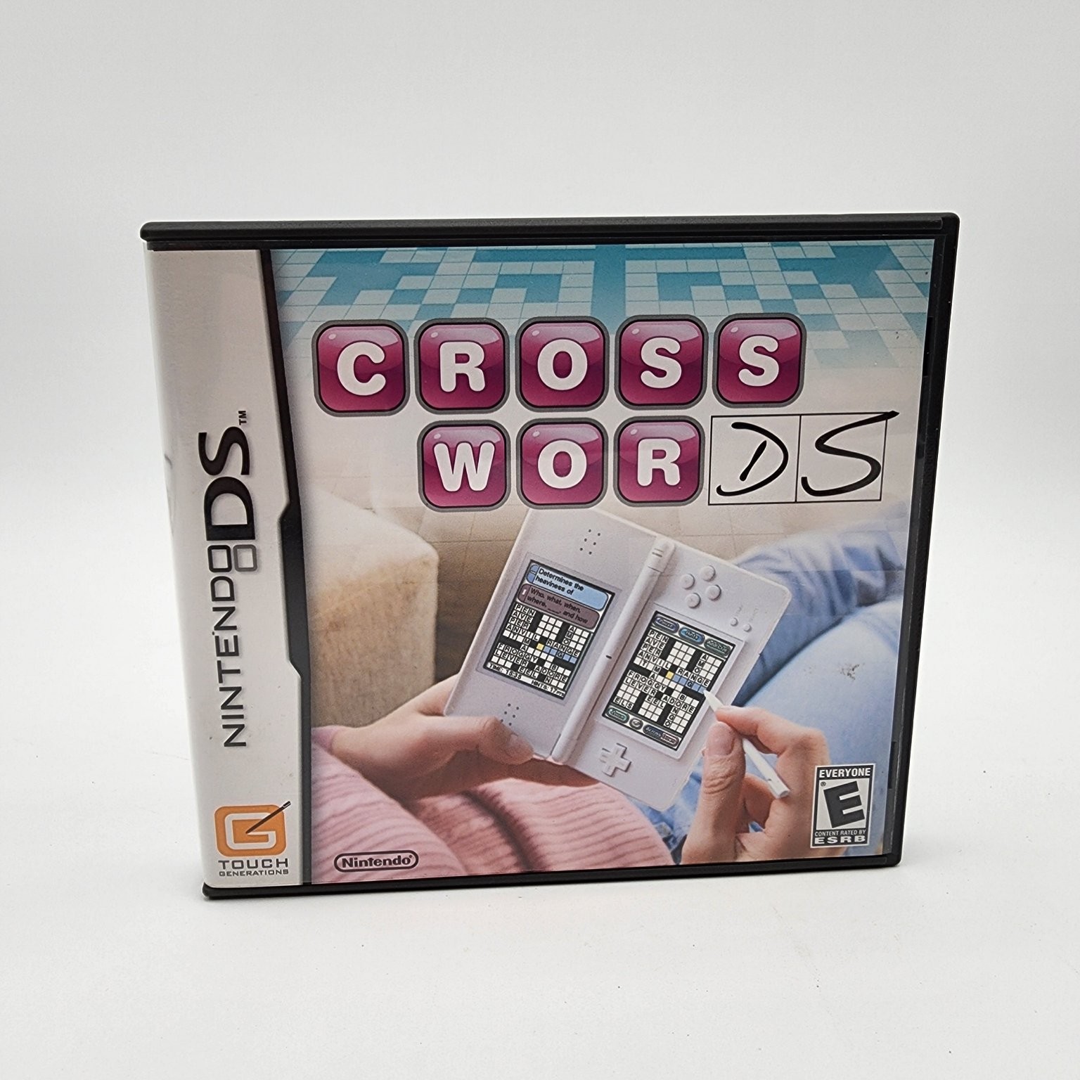 Crosswords Nintendo DS Video Game Puzzle Touch Control Tested