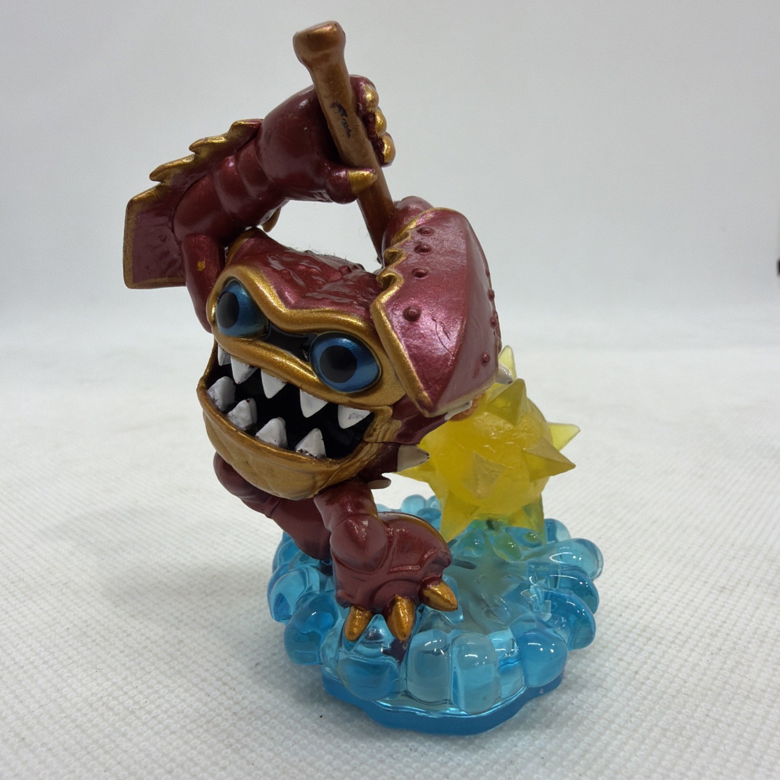 Skylanders SWAP FORCE Character Figure: LIGHTCORE WHAM SHELL (blue base)