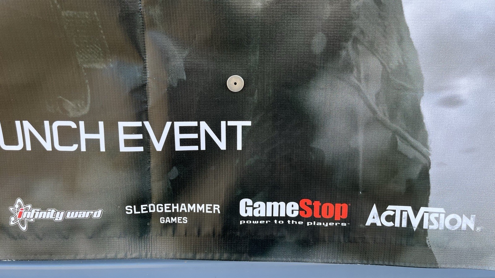 CALL OF DUTY MW3 GameStop Midnight Launch Event Vinyl Promo Banner 2011 6×3 Ft