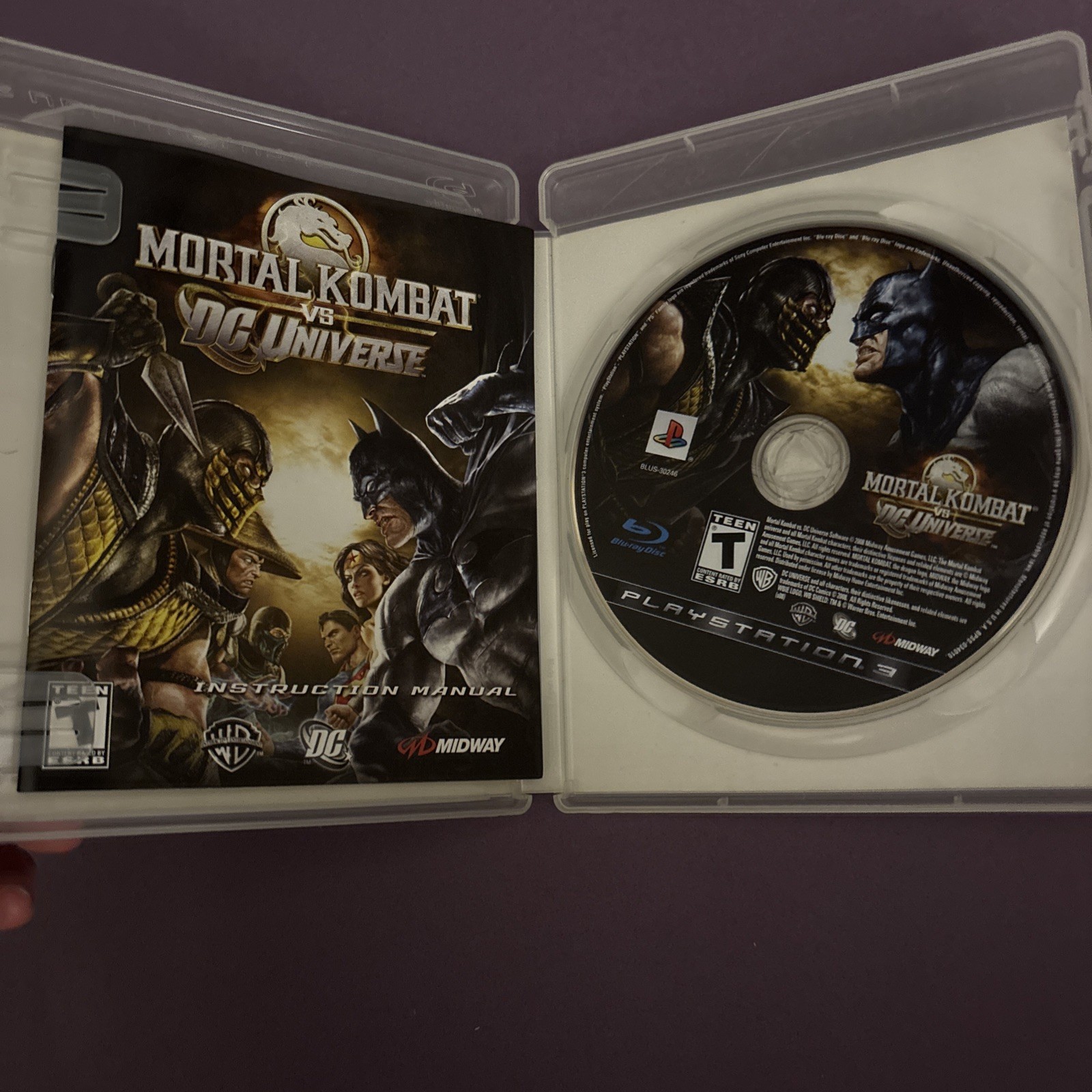Lot Of 6 PS3 Games Bundle Mortal Kombat Assassins Creed X-Men Sonic Popular Rare