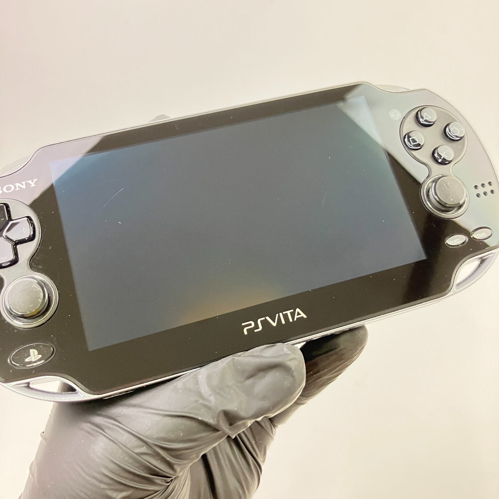 Refurbished PS Vita PCH-1000 Sony PlayStation Crystal Black Console Only Works 6