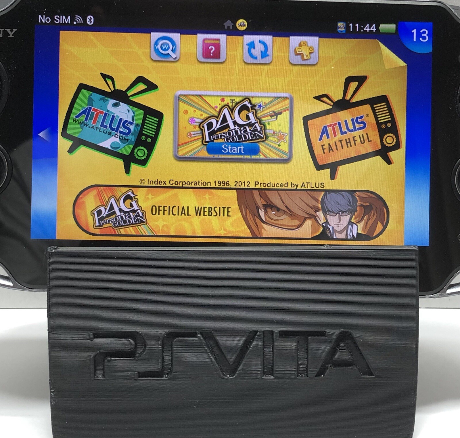 Persona 4 Golden PG4 Sony PlayStation PSVita (2012) Altus Cartridge Only Tested
