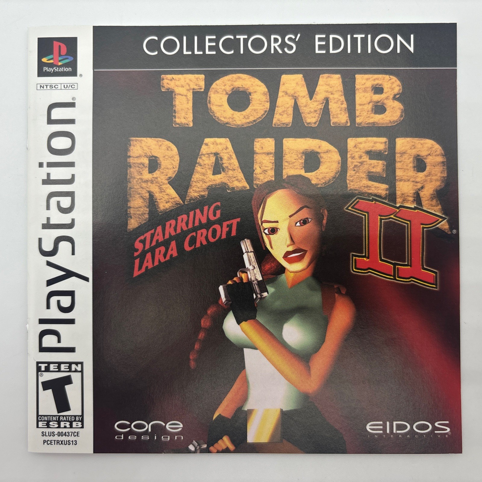 Tomb Raider II 2 Collector’s Edition (Sony Playstation 1 Ps1) Complete – Tested