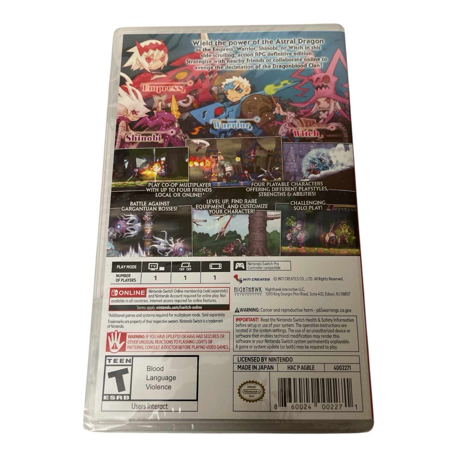 Dragon Marked for Death for Nintendo Switch – Brand New and Sealed