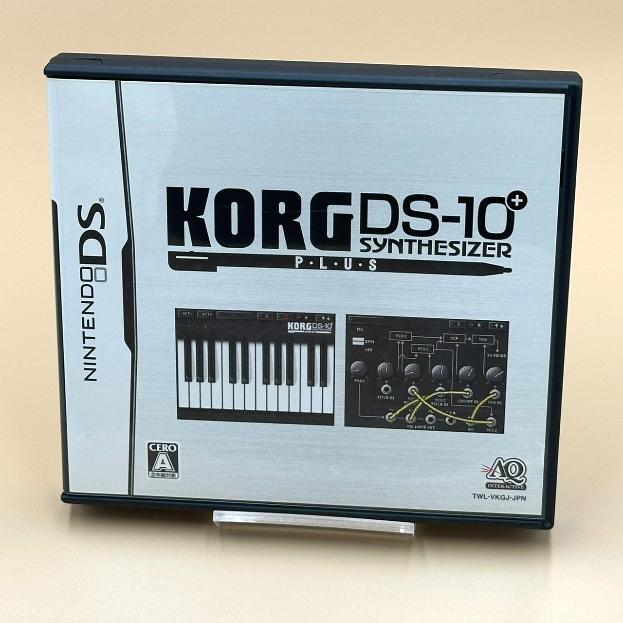 Nintendo DS KORG DS-10 Plus Synthesizer Limited Edition CIB Tested Japan